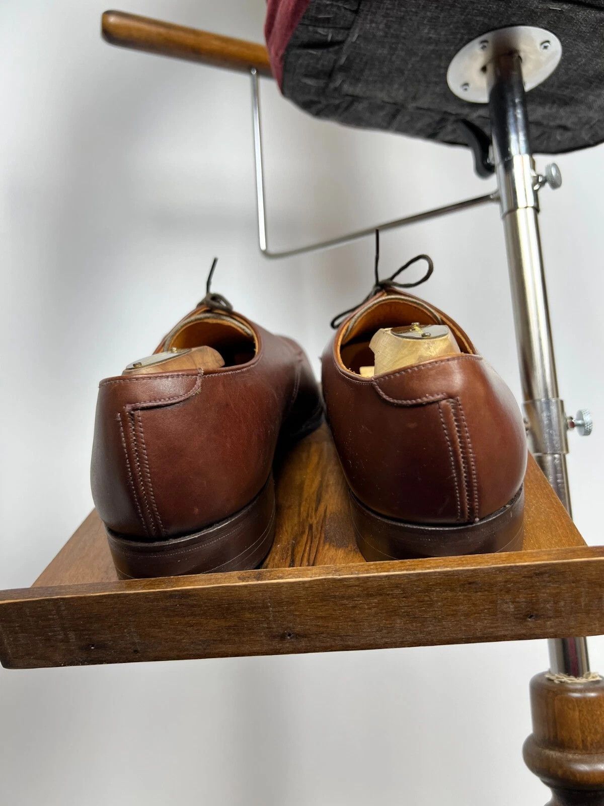 Loake Loake 1880 Arundel Formal Tan Brown Casual Derby Shoes 9 EEE Size US 10.5 / EU 43-44 - 12 Thumbnail
