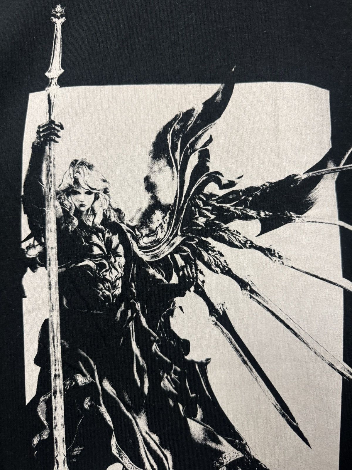 Nintendo Vintage Final Fantasy XIV Online Game Anime T-Shirt Japan Size US XL / EU 56 / 4 - 2 Thumbnail