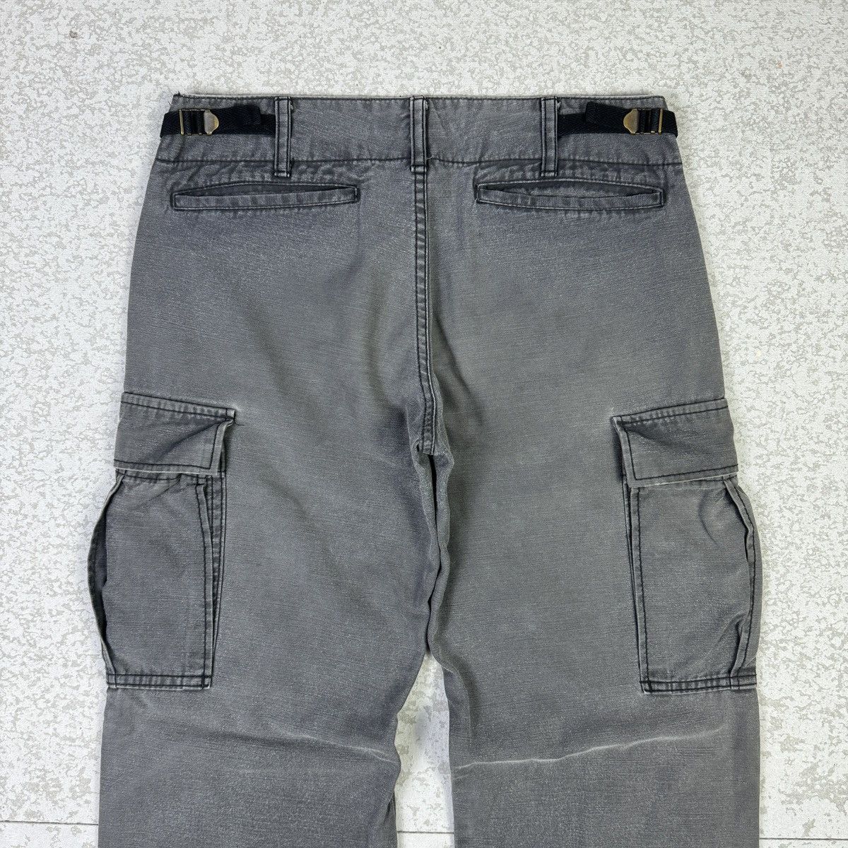 Japanese Brand chez-voeu Faded Cargo Pants Japanese Brand Size US 29 - 4 Thumbnail