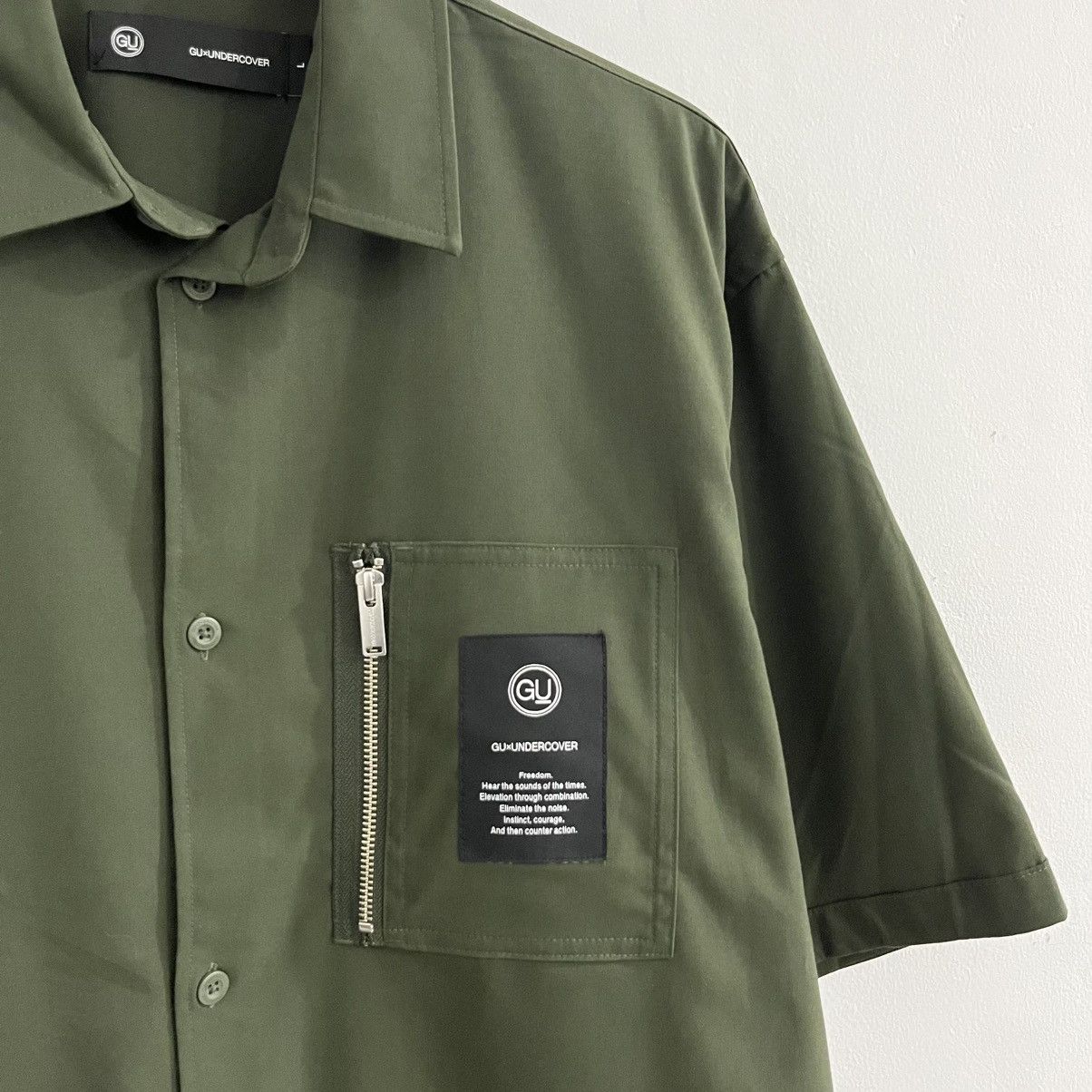 GU × Undercover GU X Undercover Button Up Shirt Size US L / EU 52-54 / 3 - 3 Thumbnail