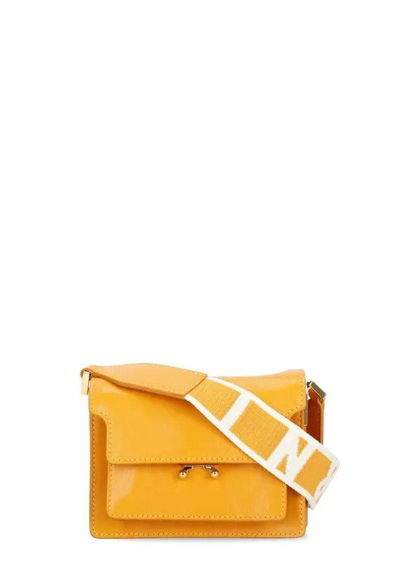 Marni Oc11Z0525 Size: Os/mini Trunk Bag In Orange, Women's