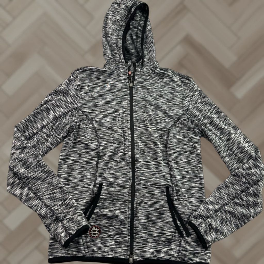 Harley Davidson Harley-Davidson Hoodie Sweatshirt Women Small Gray Full Zip Pockets Size S / US 4 / IT 40 - 1 Thumbnail