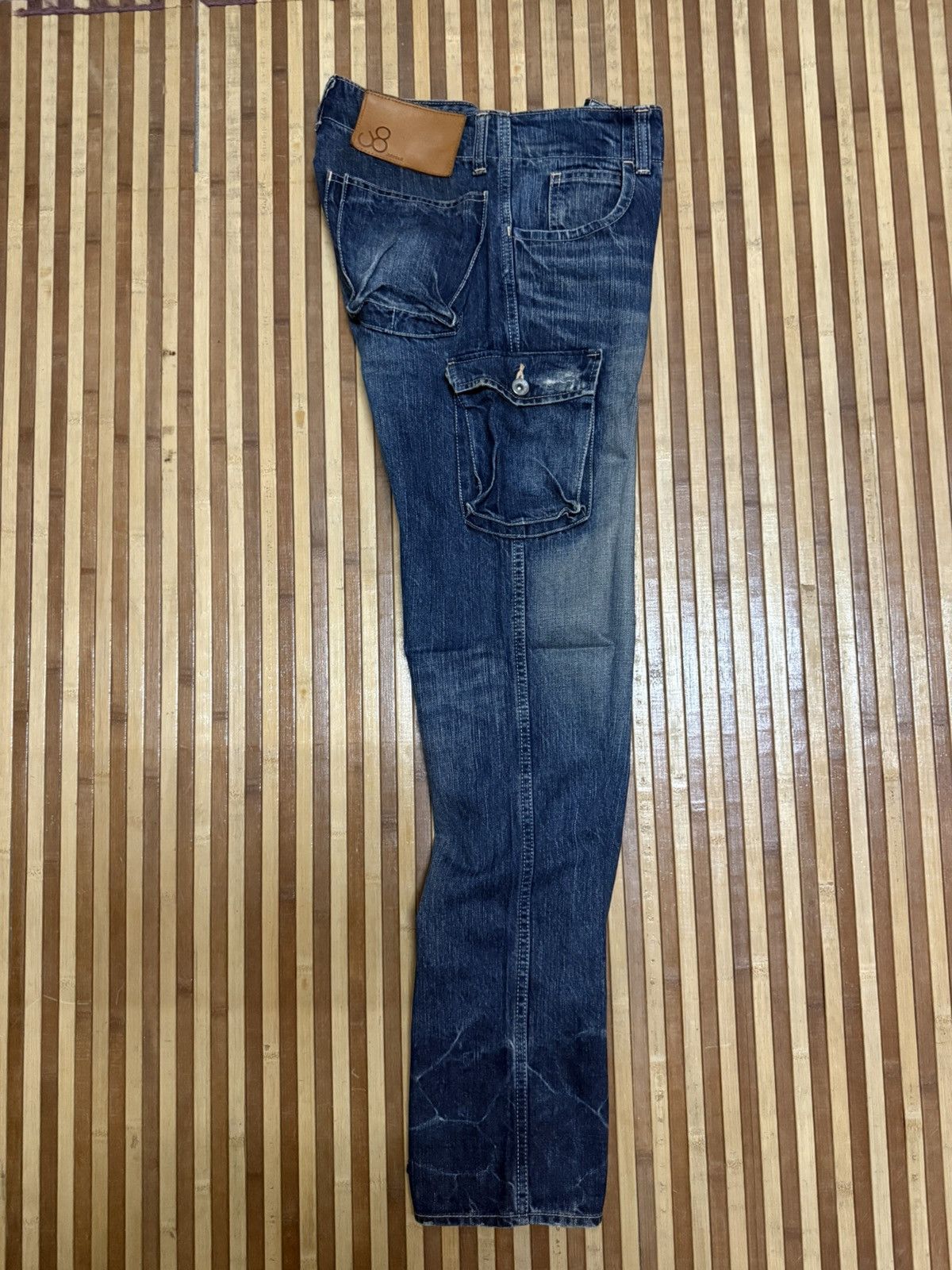 Johnbull JOHNBULL Denim Cargo Pants / Streetwear / Multipocket W28 Size US 28 / EU 44 - 11 Thumbnail