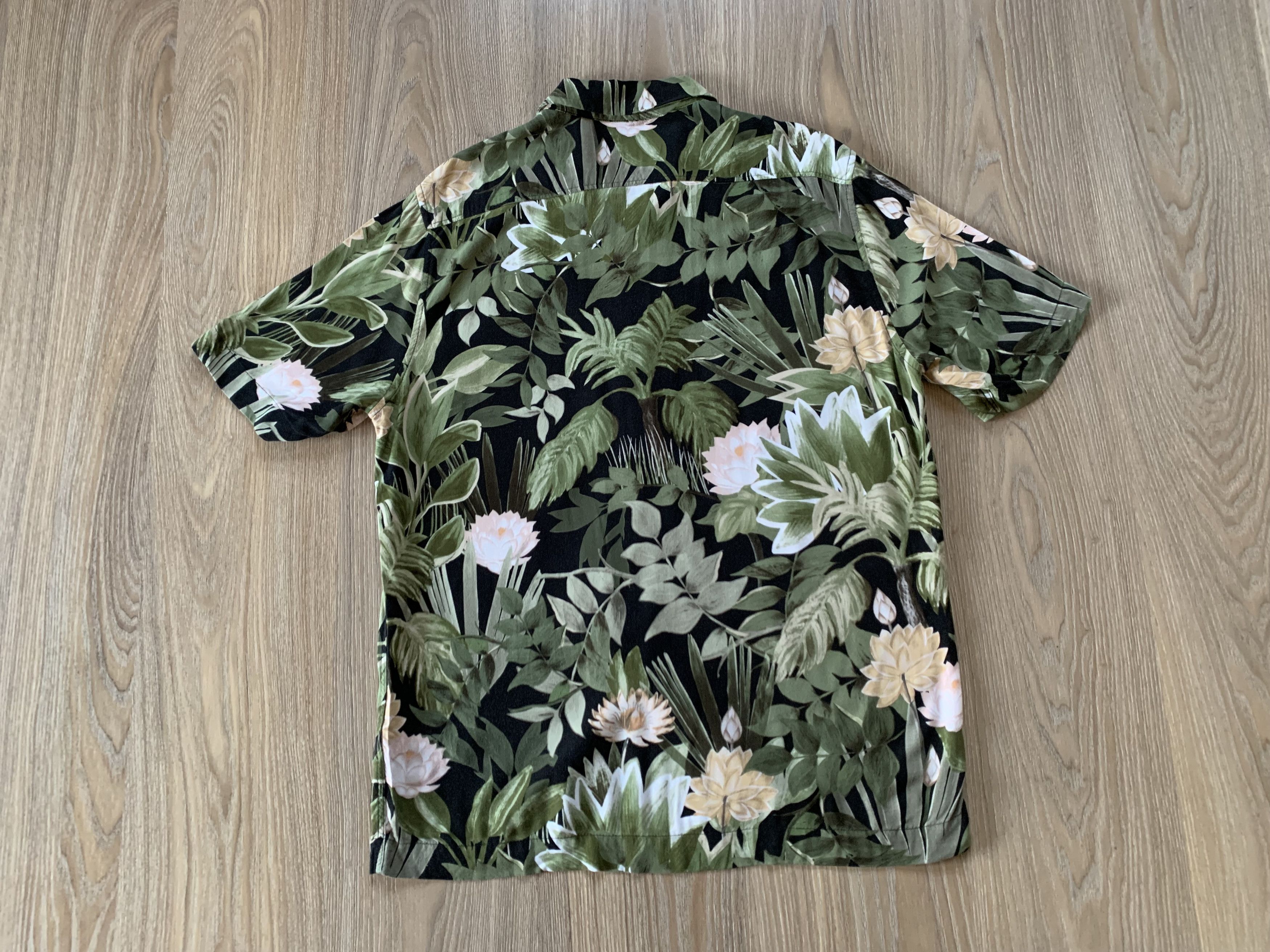 H&M H&M Hawaiian Overprint Tropic Shirt Size US M / EU 48-50 / 2 - 3 Thumbnail