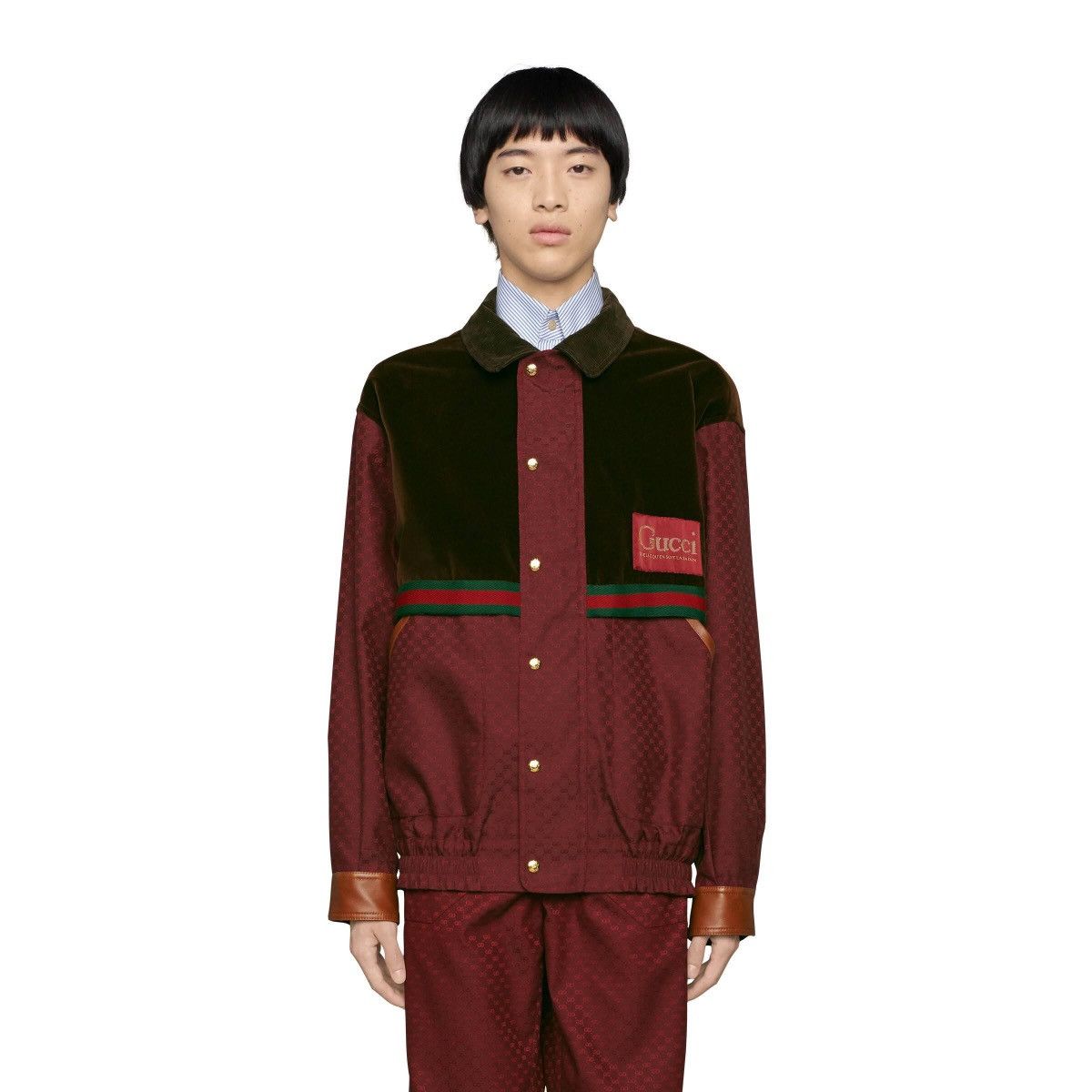 Gucci Gucci Quelle Qu’en Soit La Saison Monogram Jacket Size US S / EU 44-46 / 1 - 4 Thumbnail