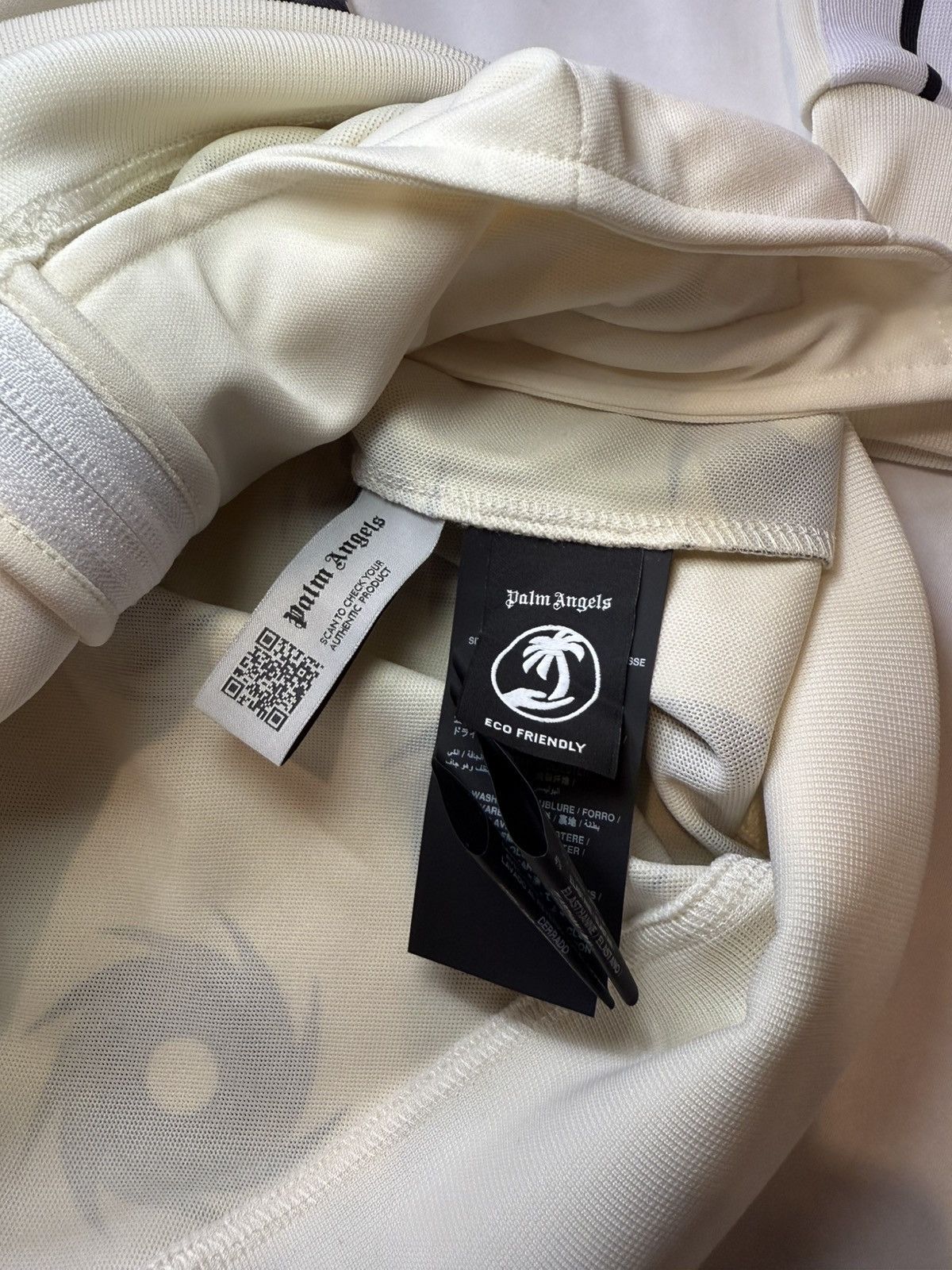 Palm Angels Surf Club Classic Track Jacket Off-White *NEW* w/Tags Large Size US L / EU 52-54 / 3 - 9 Thumbnail