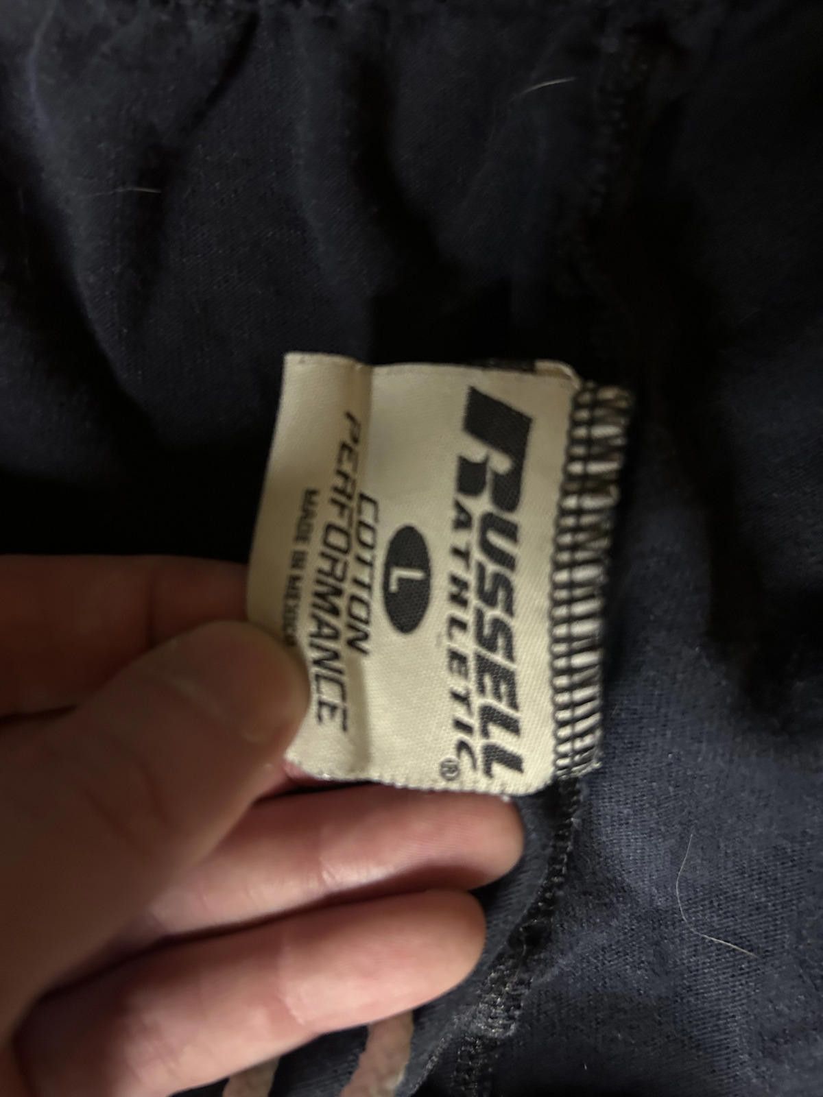Russell Athletic Russell Athletic Black Cotton Performance Shorts - Size L Size US 34 / EU 50 - 2 Thumbnail