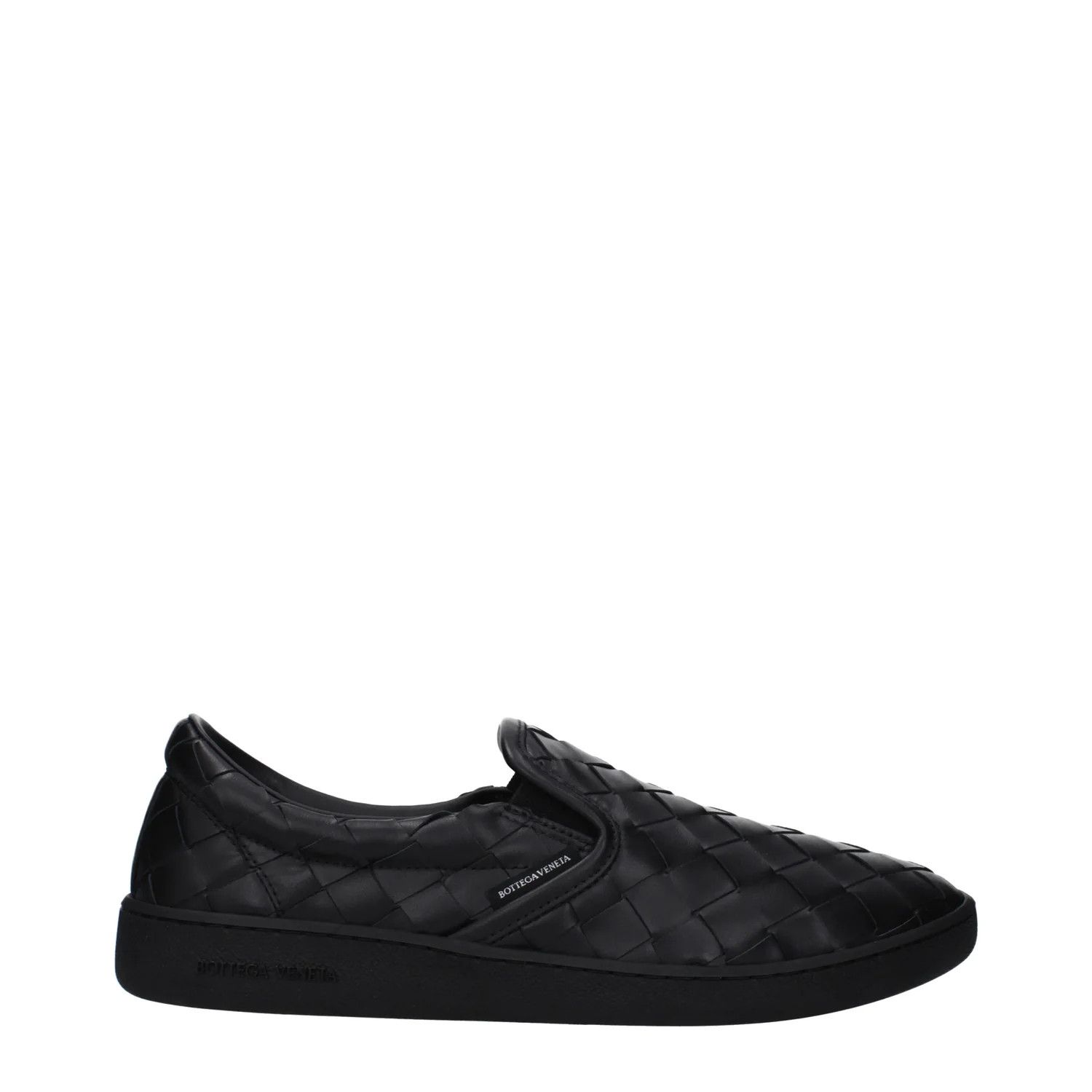 Bottega Veneta ob1o1e0325 Leather Slip Ons in Black Size US 7 / EU 40 - 1 Thumbnail