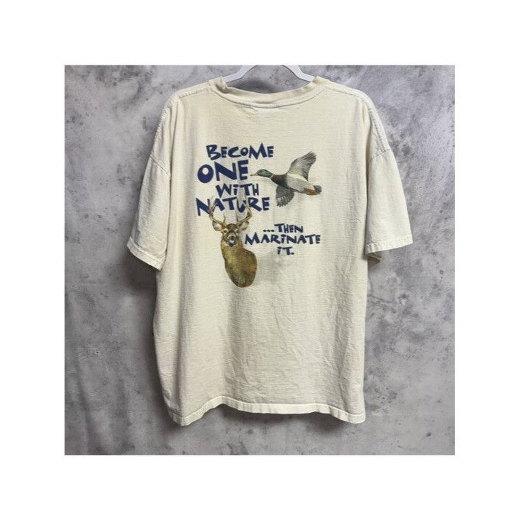 Columbia Vintage Columbia Sportswear Hunting T Shirt Mens 2XL White Size US XXL / EU 58 / 5 - 2 Thumbnail