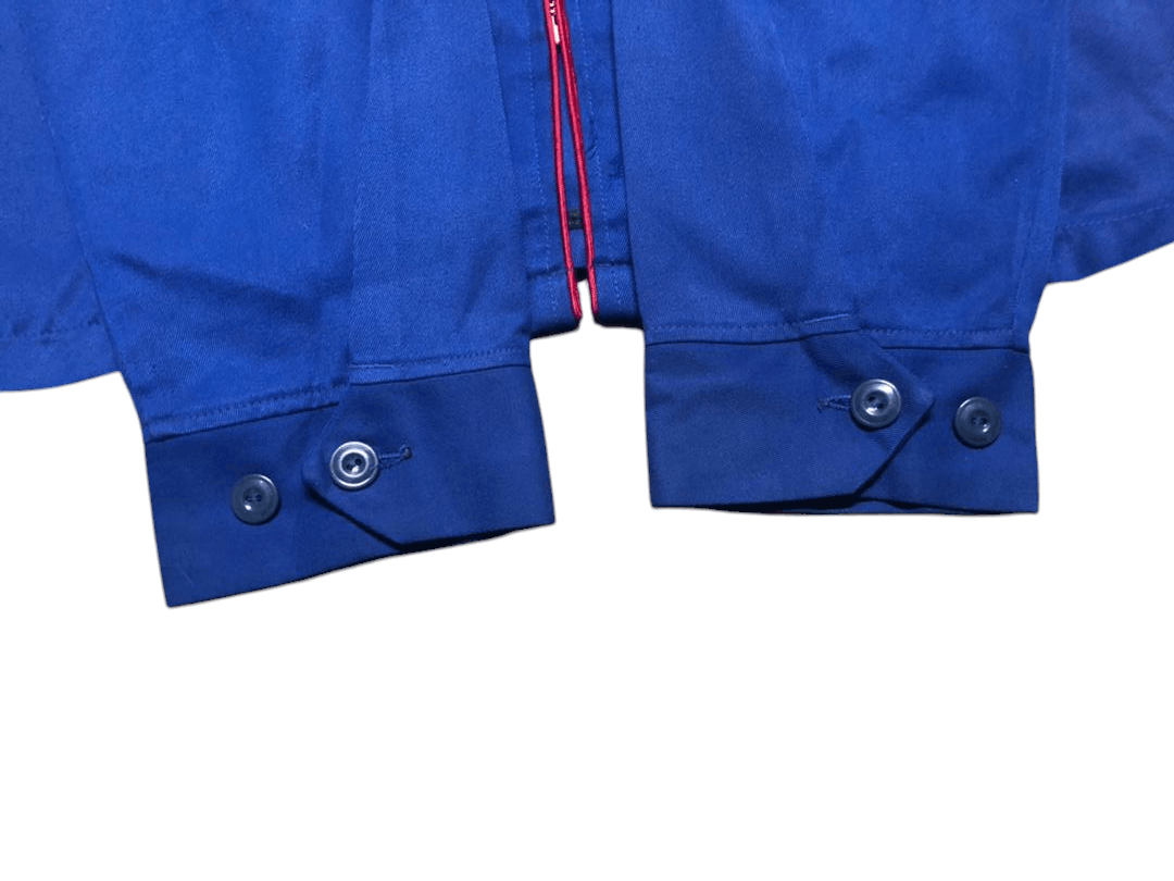 1620 Workwear Vintage 80s Workers Jacket Zipper Talon Missing Lining Size US L / EU 52-54 / 3 - 16 Thumbnail