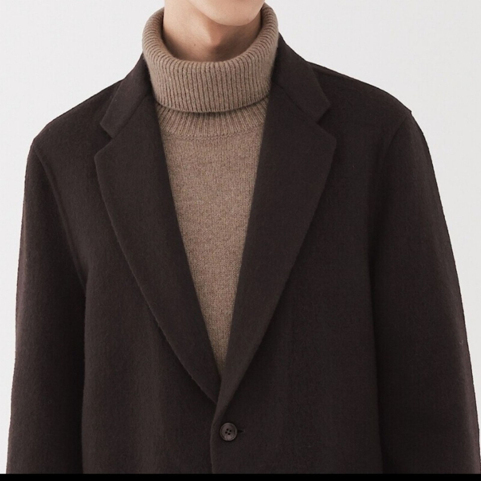 Muji MUJI Labo Cashmere Blend Jacket XL Black, Retail $300 USD Size US XL / EU 56 / 4 - 8 Thumbnail