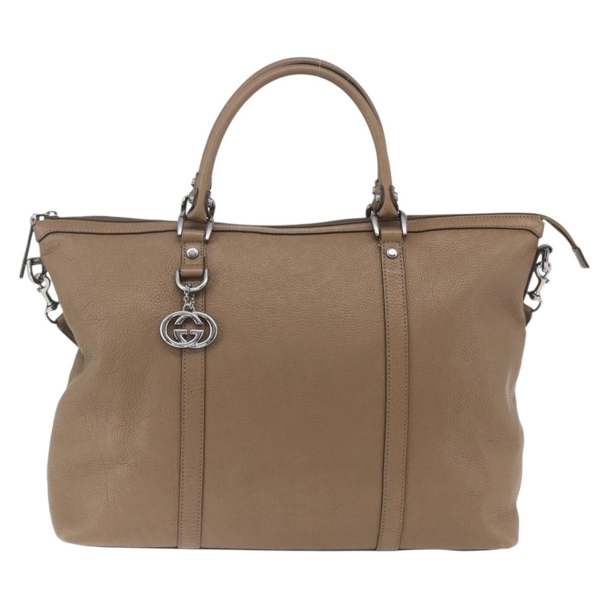 Gucci Gucci Vintage tote Leather Size ONE SIZE - 1 Thumbnail