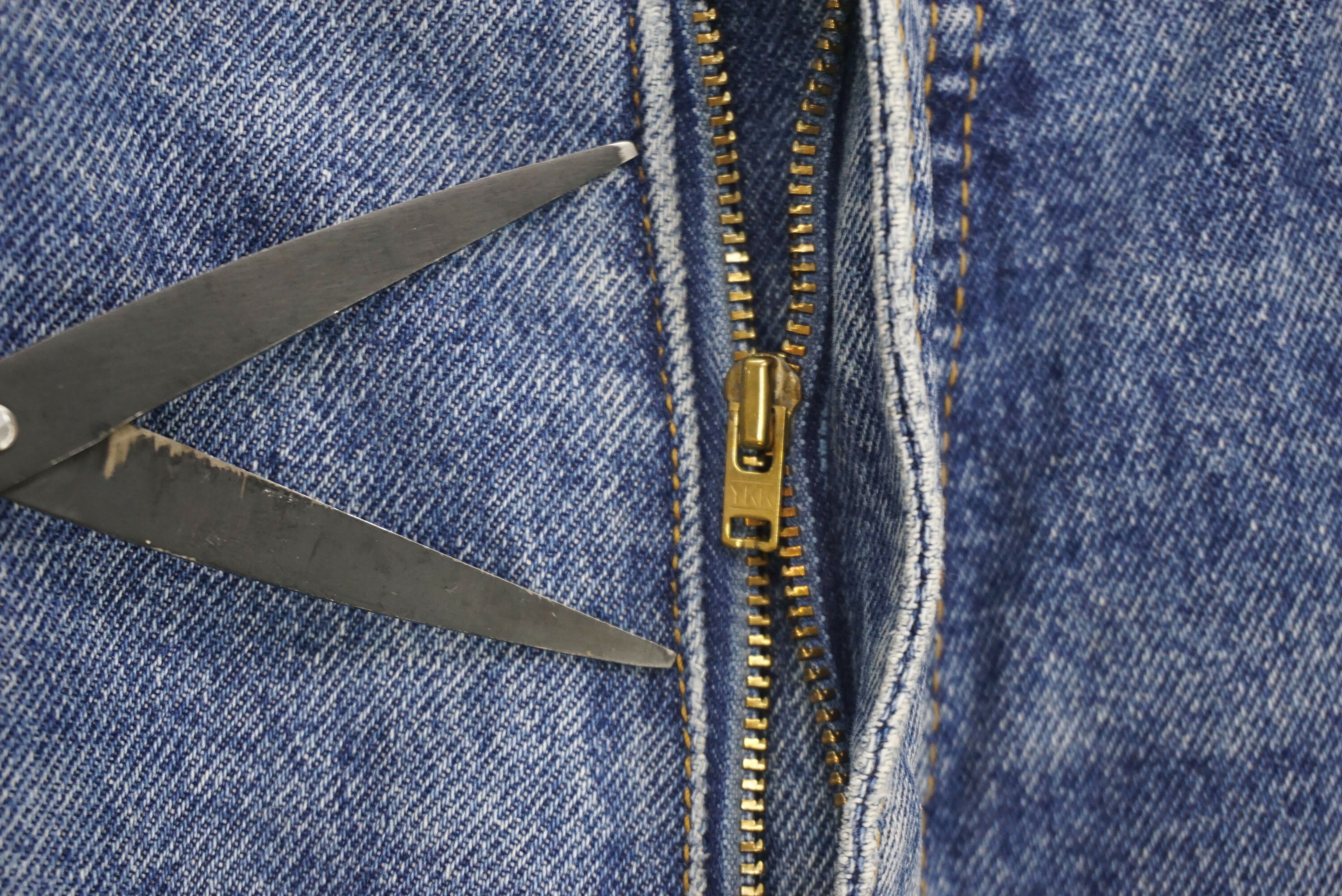 Vintage Carrera Jeans Size W36xL29 Straight Leg Denim Broken Zipper Size US 36 / EU 52 - 5 Thumbnail