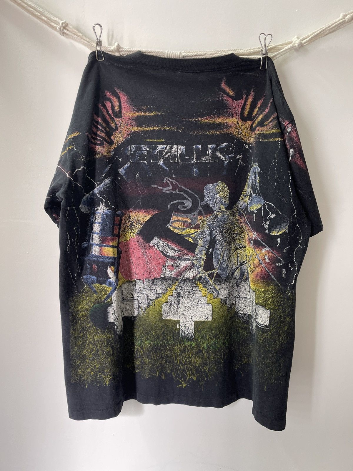 Band Tees × Vintage Vintage Metallica Size US XL / EU 56 / 4 - 5 Thumbnail