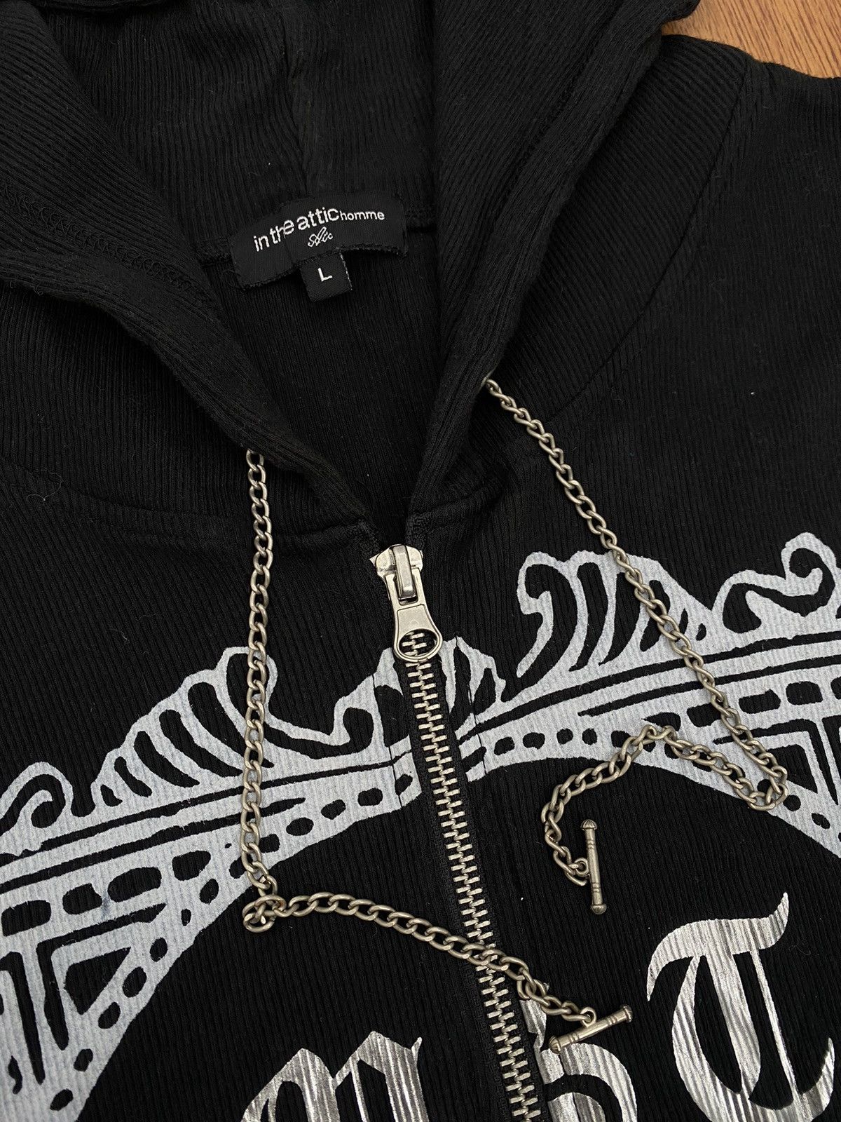 In The Attic × Japanese Brand × Le Grande Bleu (L.G.B.) In the attic homme sleeveless hoodie Size US L / EU 52-54 / 3 - 3 Thumbnail