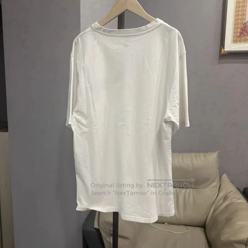 Loewe Loewe White Cotton T-Shirt for Women . Size L / US 10 / IT 46 - 2 Thumbnail