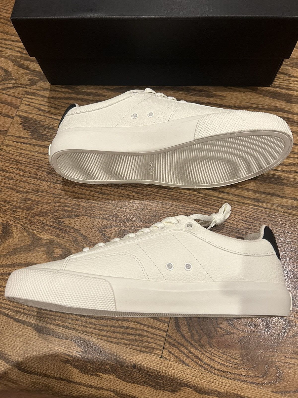 Hugo Boss BOSS - Leather Low Top Sneakers Size 9 Size US 9 / EU 42 - 6 Thumbnail