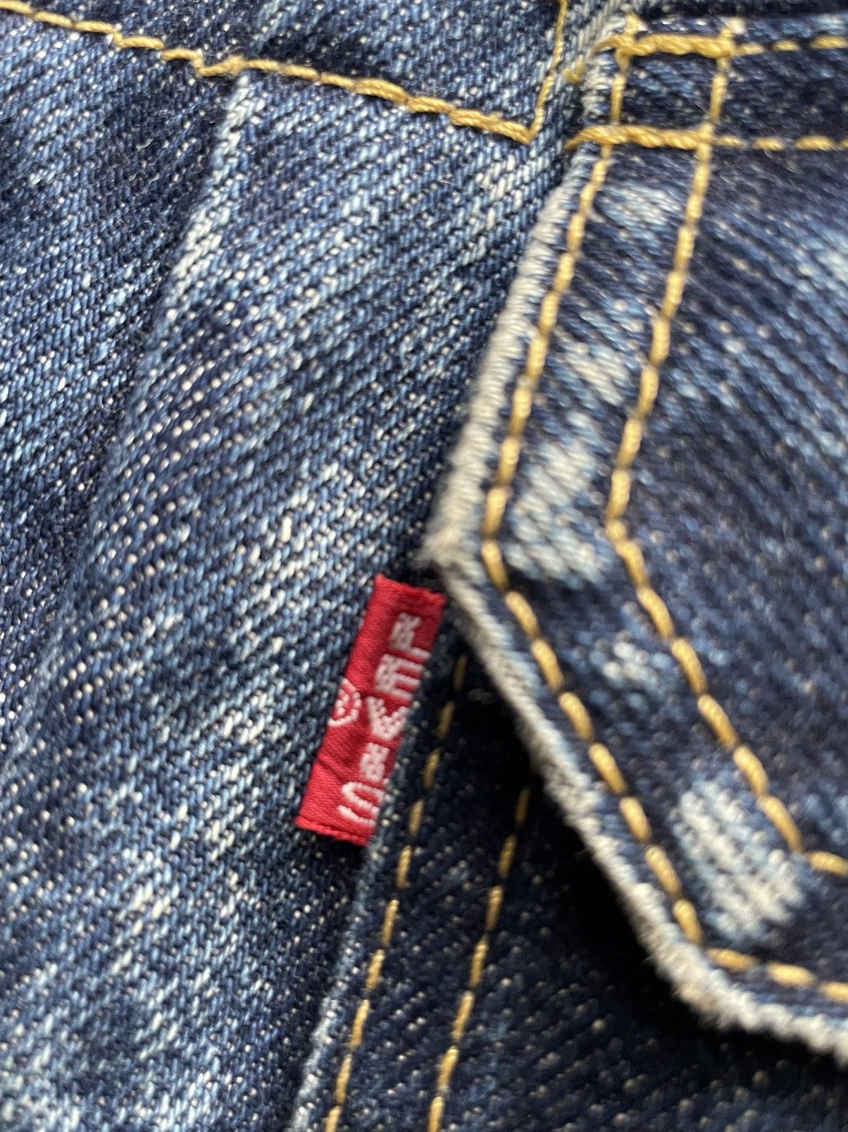 Levi's Vintage 1999 Levis 507XX E Selvedge Denim Jacket Size US S / EU 44-46 / 1 - 19 Thumbnail