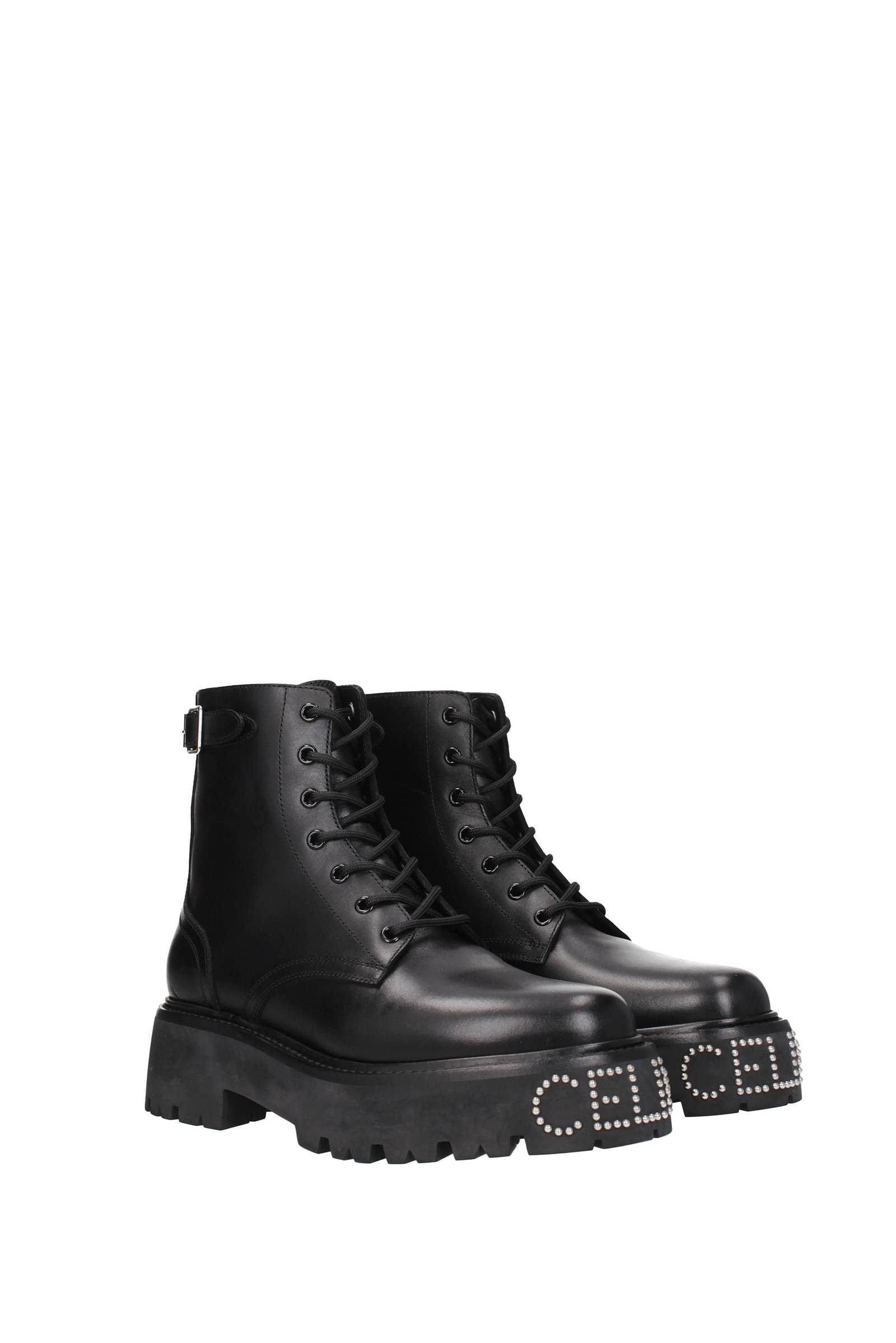 Celine Lace up boots Size US 7 / EU 40 - 1 Thumbnail