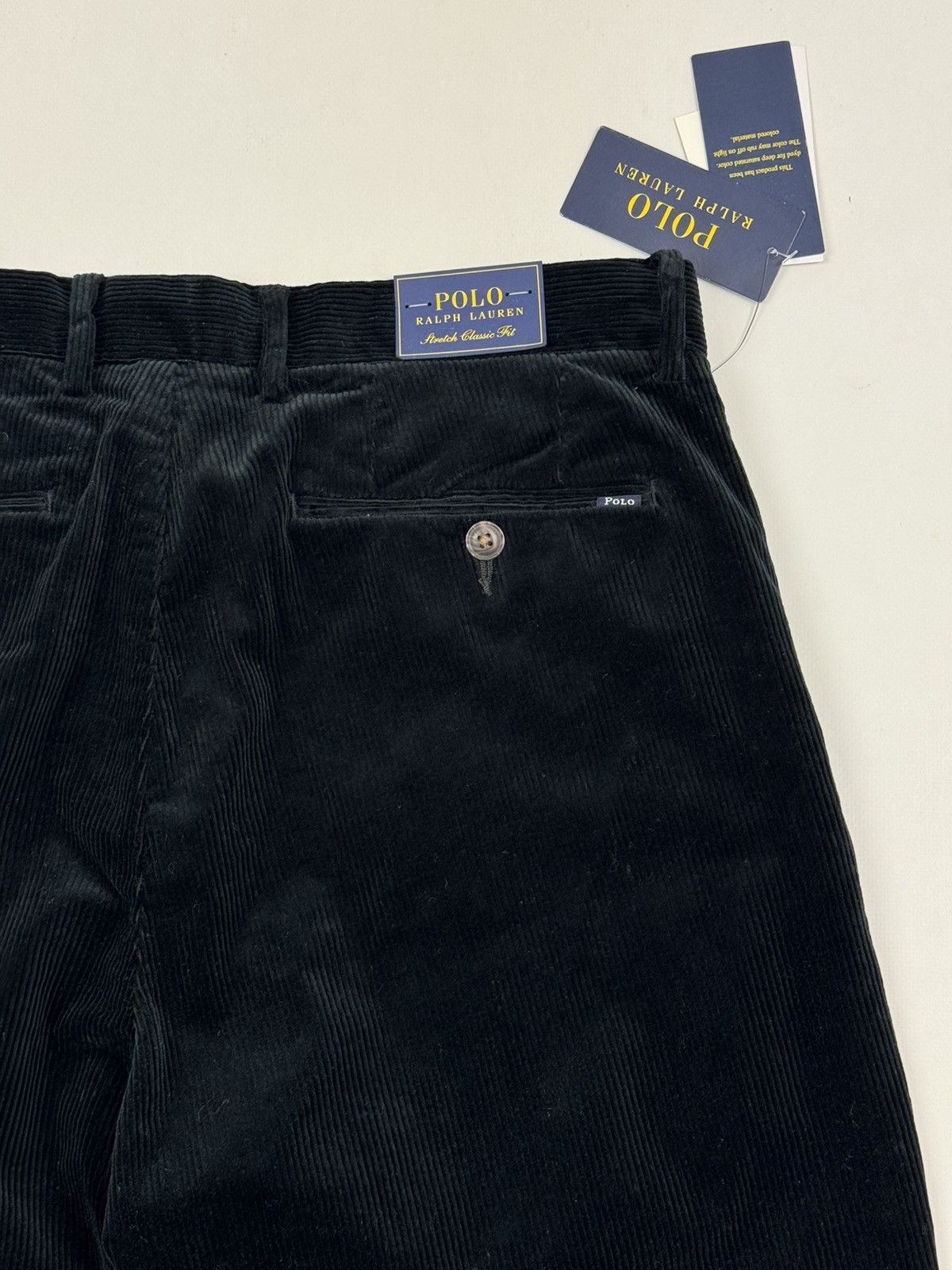 Polo Ralph Lauren Polo Ralph Lauren Stretch Classic Corduroy Dark Green Pants Size US 31 - 16 Thumbnail