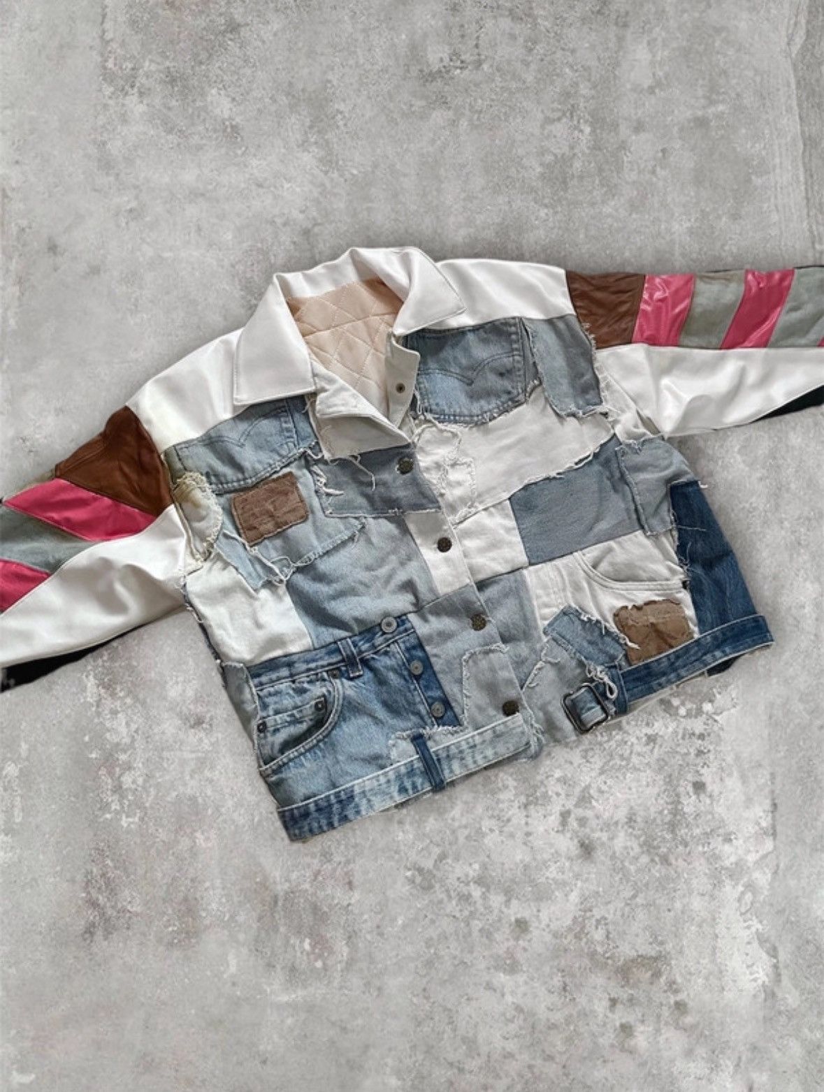 Levis custom bomber jacket - L oversized