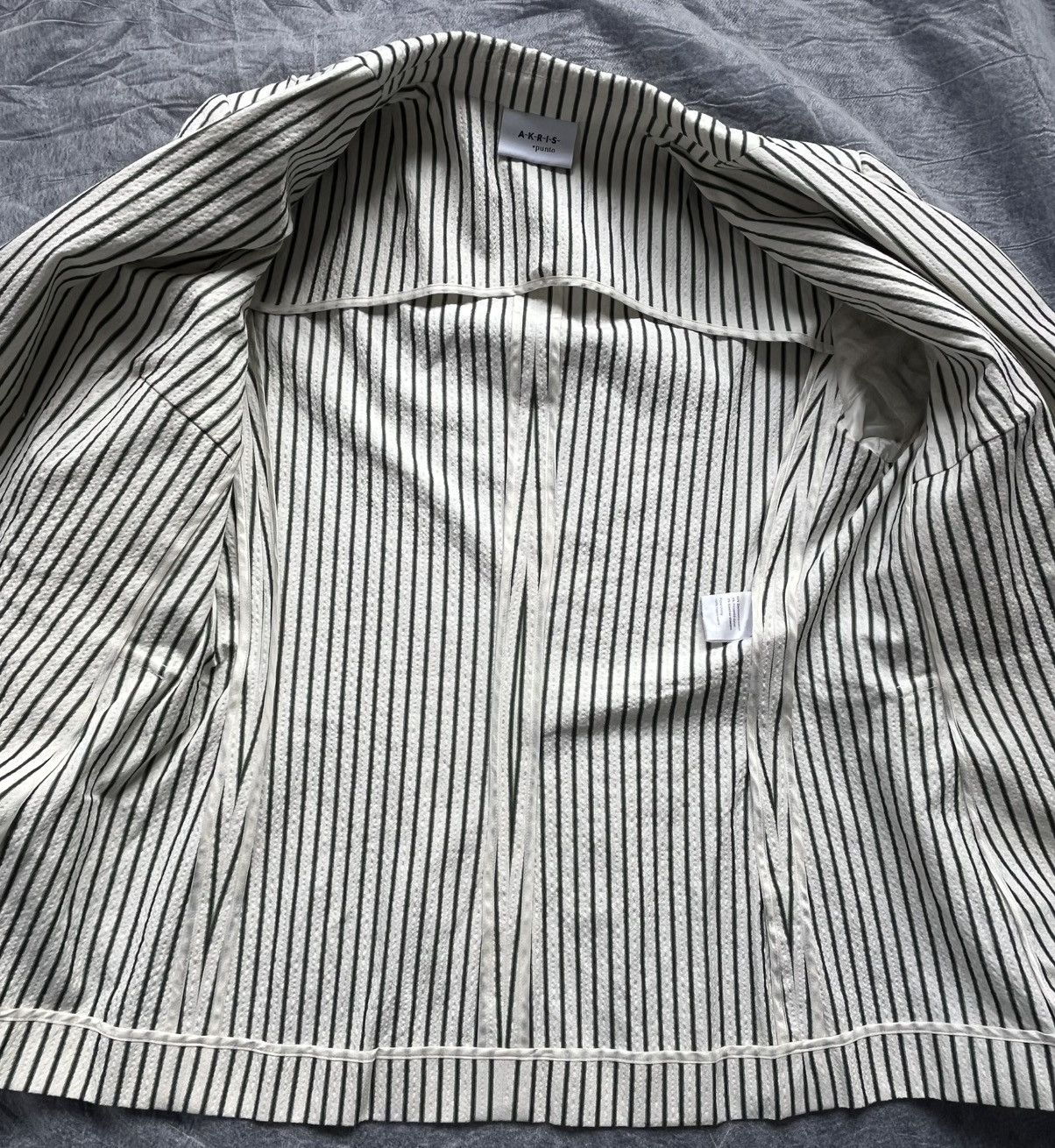 Akris Akris Punto women’s Seersucker Suit Size M / US 6-8 / IT 42-44 - 6 Thumbnail