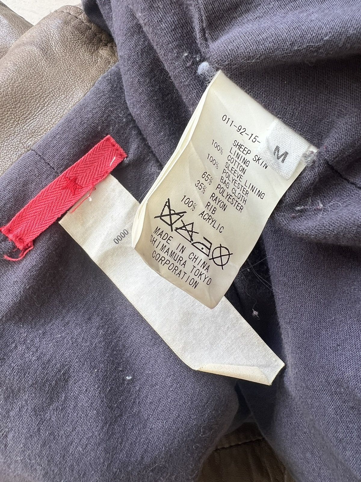 Leather 0000 Japan Patina Sheep Skin Leather Jacket Hoodie Size US M / EU 48-50 / 2 - 25 Thumbnail