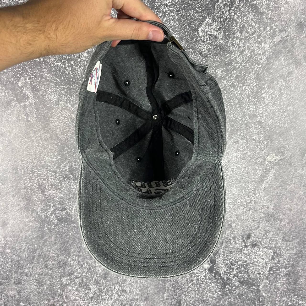 Budweiser Bud Light Stonewashed Baseball Cap Vintage Budweiser 90s Size ONE SIZE - 6 Thumbnail