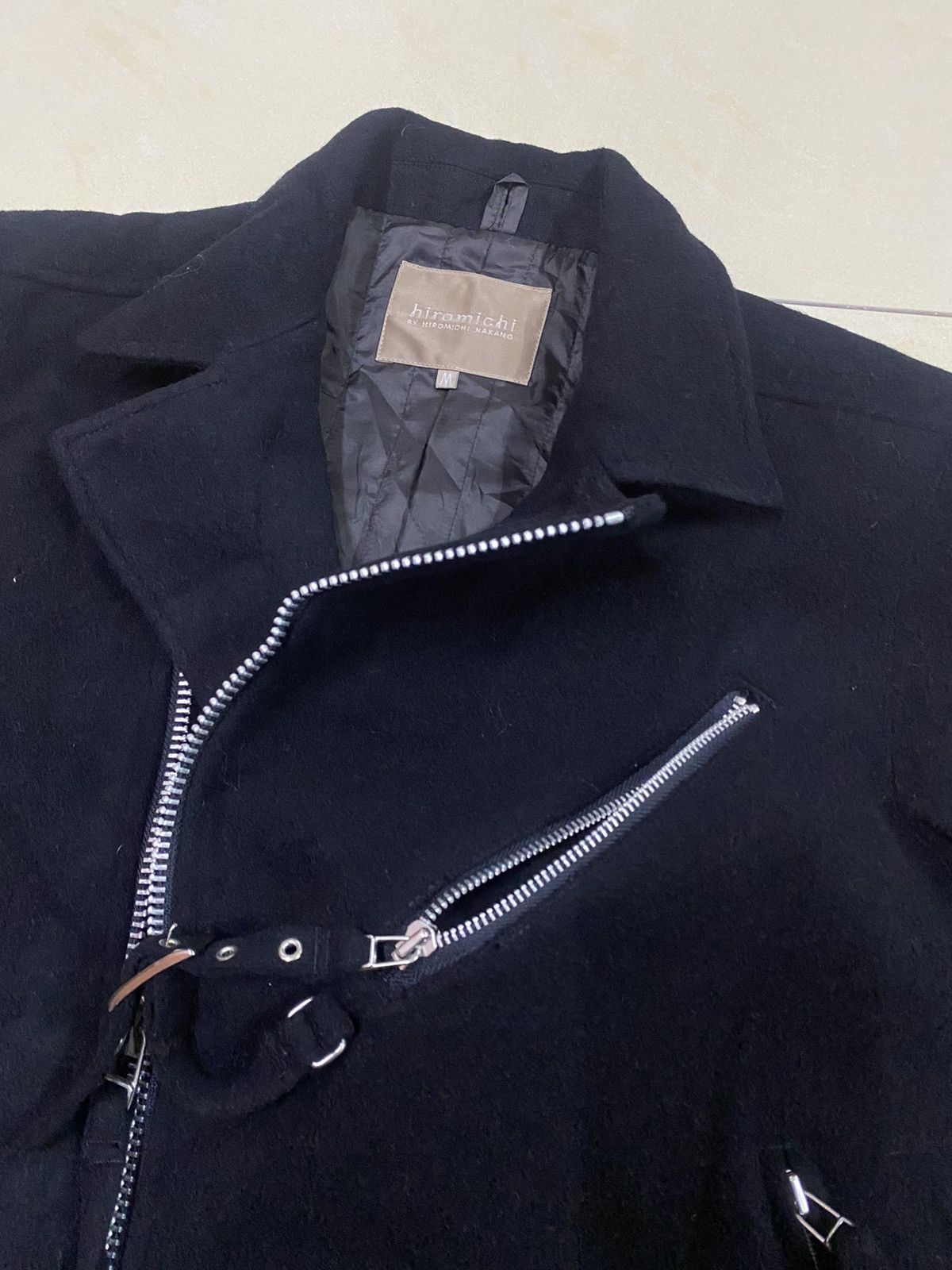 Beauty Beast Japanese Brand Hiromichi Nakano Wool Bondage Jacket Size US M / EU 48-50 / 2 - 4 Thumbnail