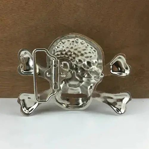 Other Rhinestones skull belt buckle ( no belt ) Size ONE SIZE - 2 Thumbnail