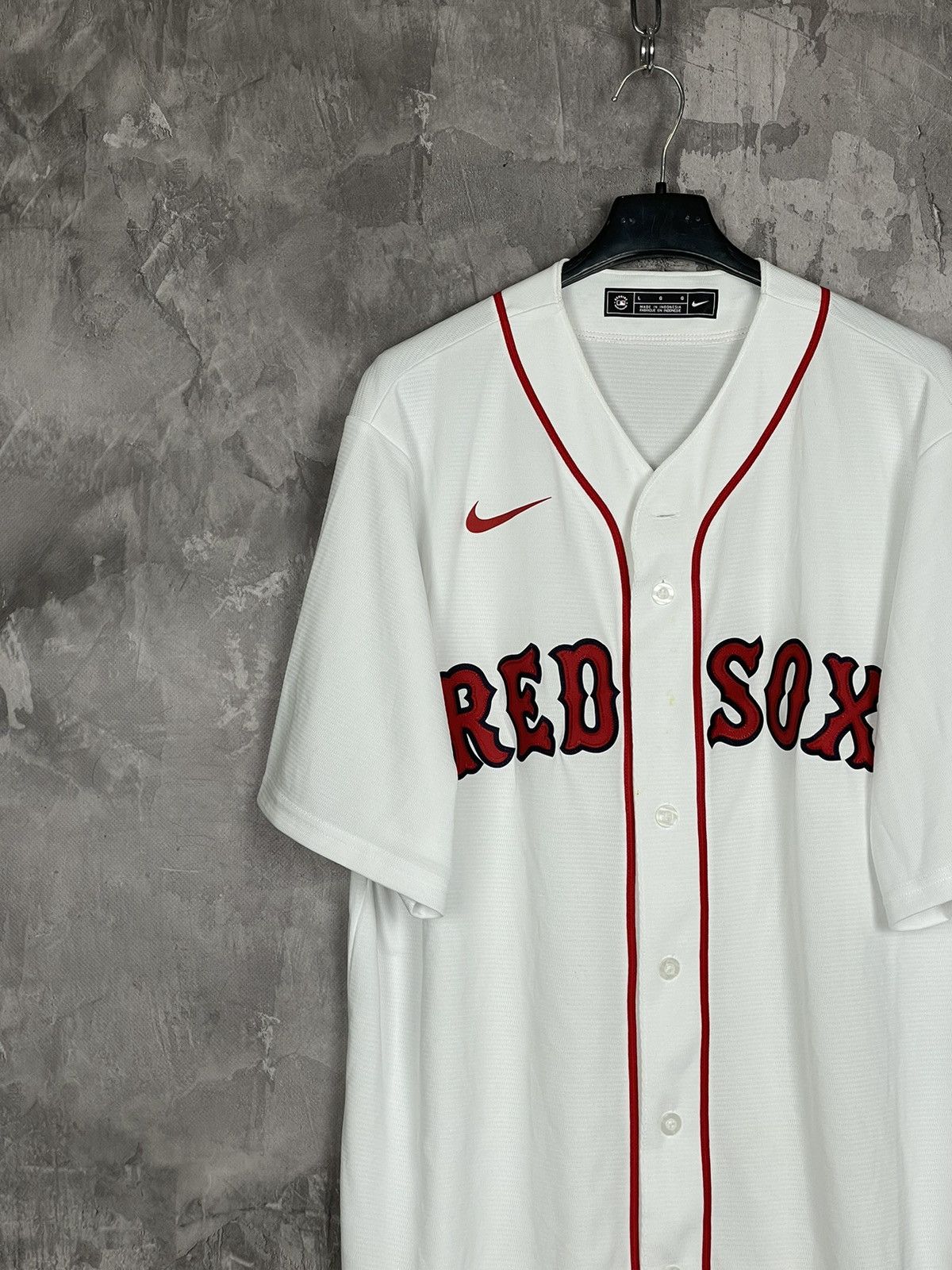 MLB Nike Boston Red Sox Home Baseball MLB Rare Jersey Size US L / EU 52-54 / 3 - 3 Thumbnail