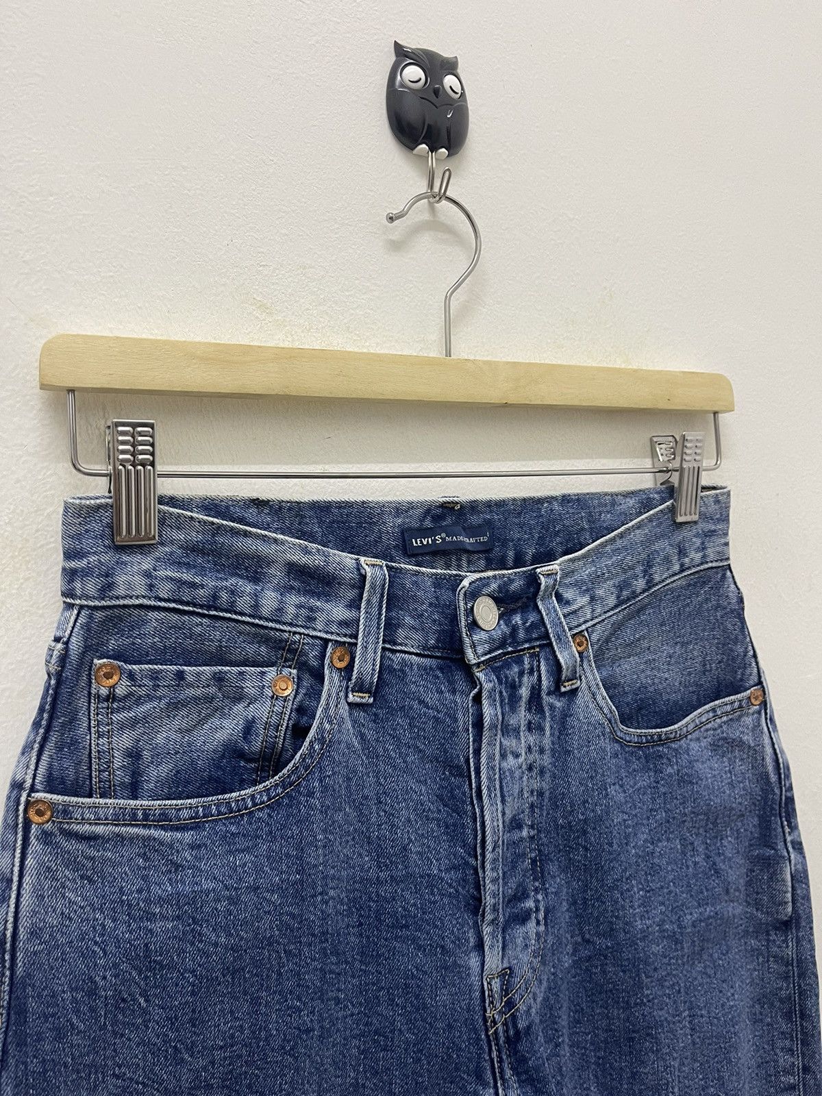 Levi's Made & Crafted Rare LEVIS MADE & CRAFTED 501 Crop Big E Selvedge Size US 26 / EU 42 - 10 Thumbnail