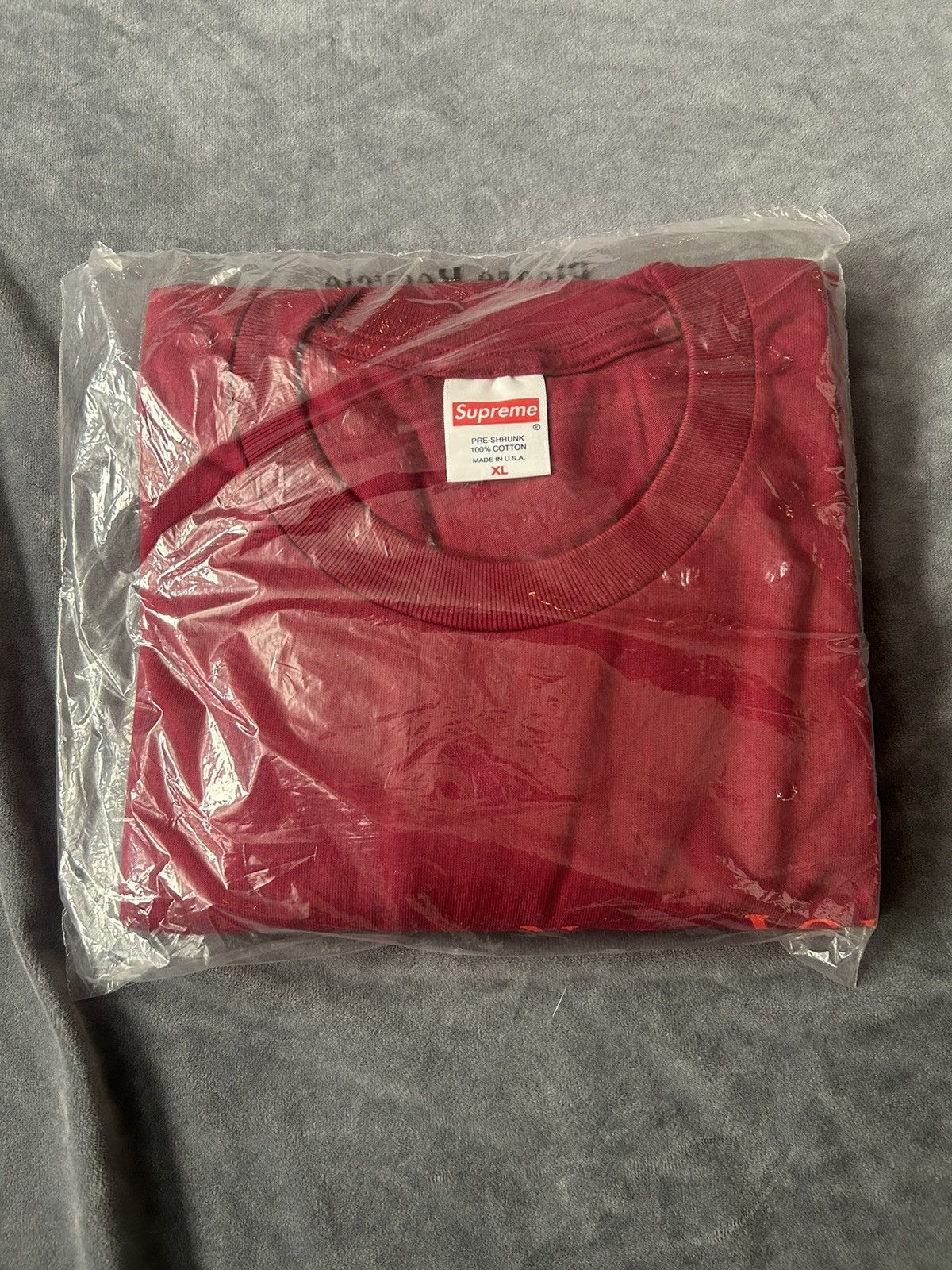 Supreme Supreme Tradition Tee Cardinal XL FW22 Size US XL / EU 56 / 4 - 4 Thumbnail