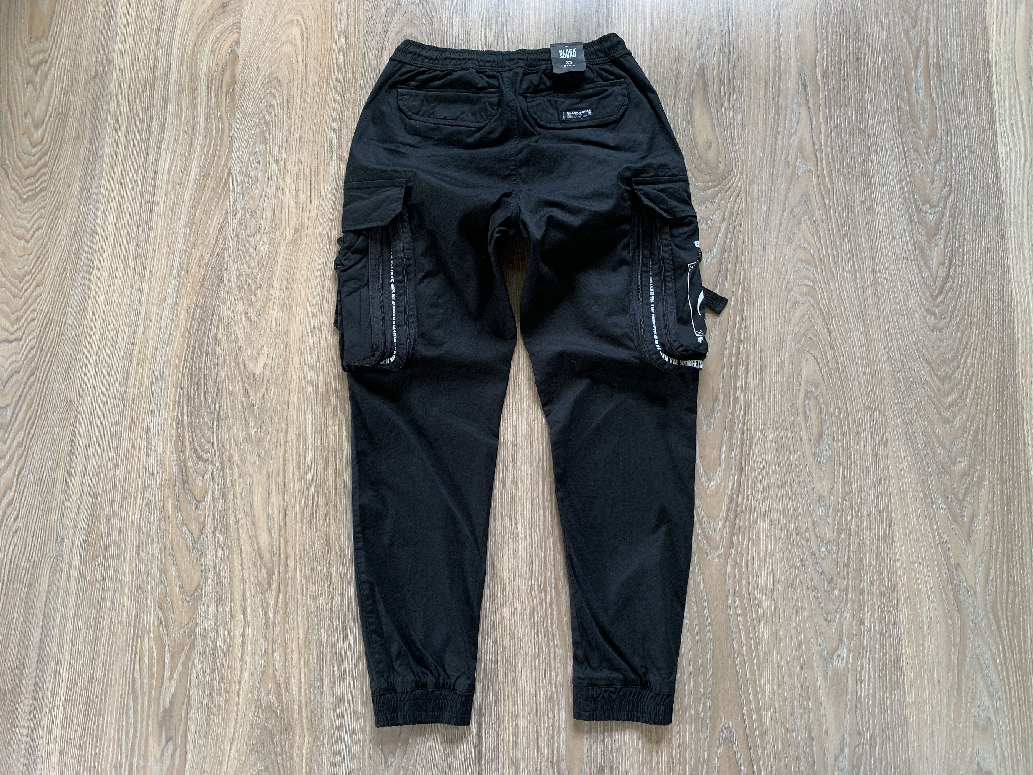 Other Black Squad Multi Pocket Pants Size US 28 / EU 44 - 3 Thumbnail