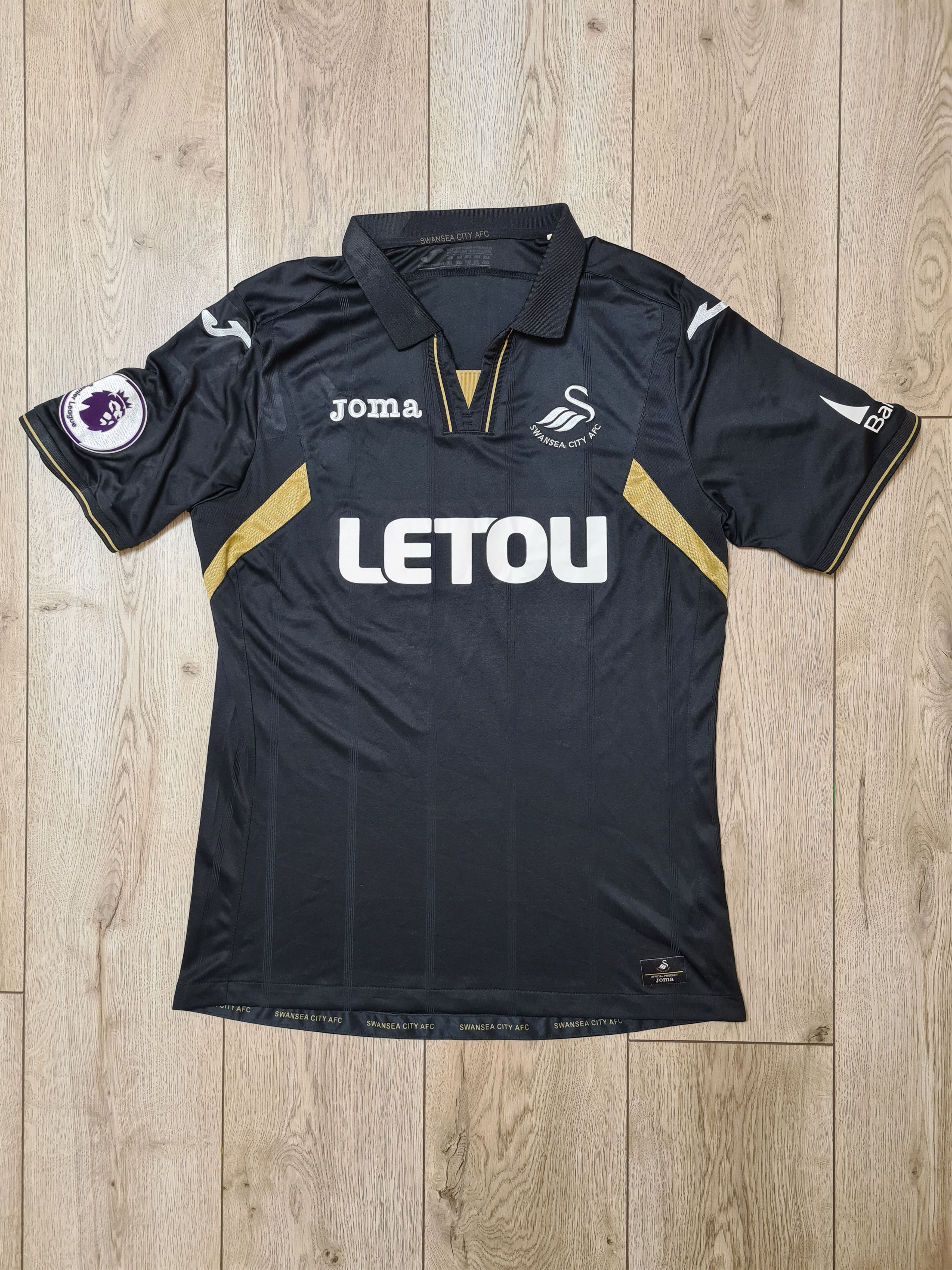 All Sport SWANSEA CITY 2017 2018 THIRD FOOTBALL SHIRT SOCCER JERSEY Size US XL / EU 56 / 4 - 1 Thumbnail