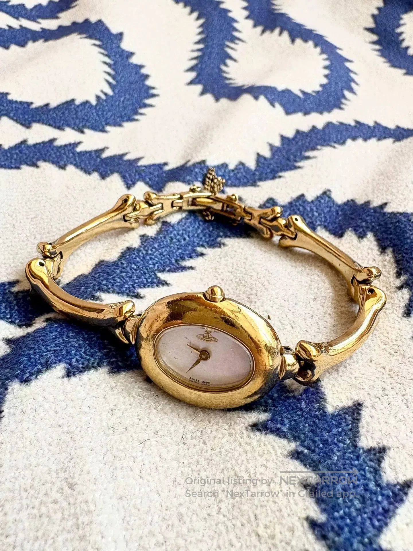 Vivienne Westwood Gold Chain Watch.