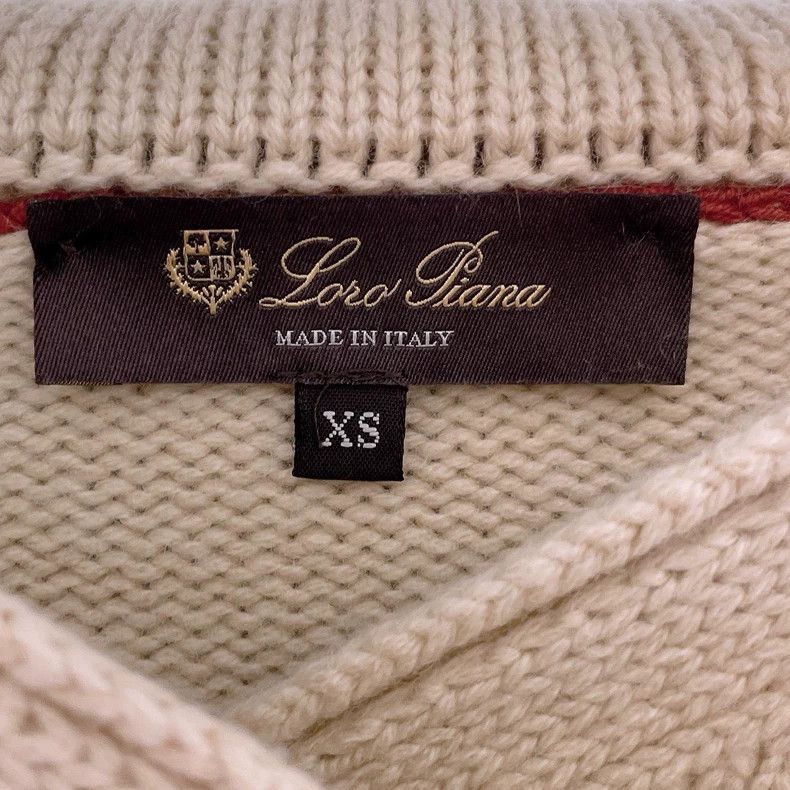 Loro Piana LORO PIANA Light milk yellow baby cashmere hooded sweater Size XS / US 0-2 / IT 36-38 - 7 Thumbnail