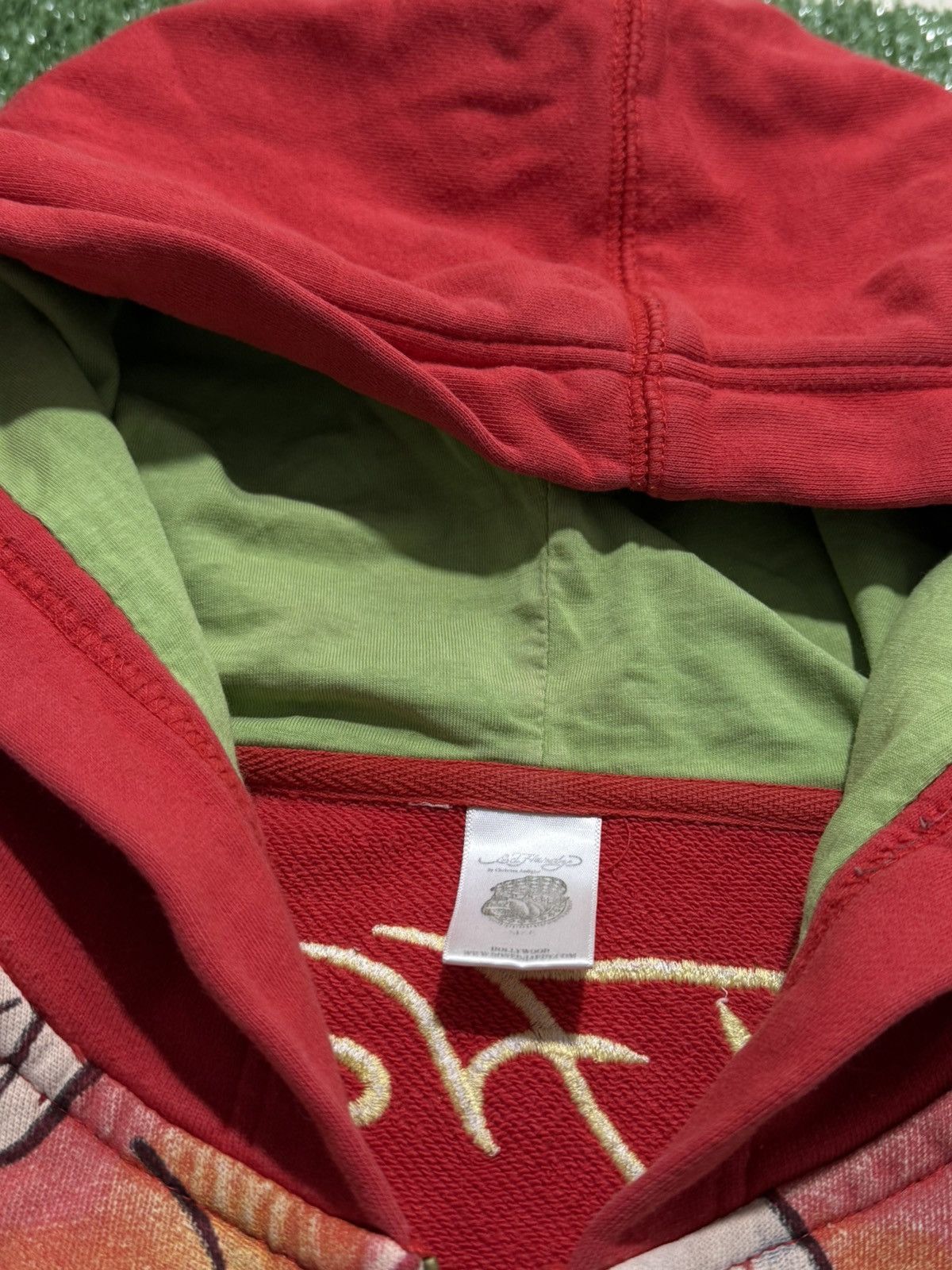 Ed Hardy Vintage Ed Hardy by Christian Audigie Zip Hoodie Y2K Dragon Size US XL / EU 56 / 4 - 6 Thumbnail
