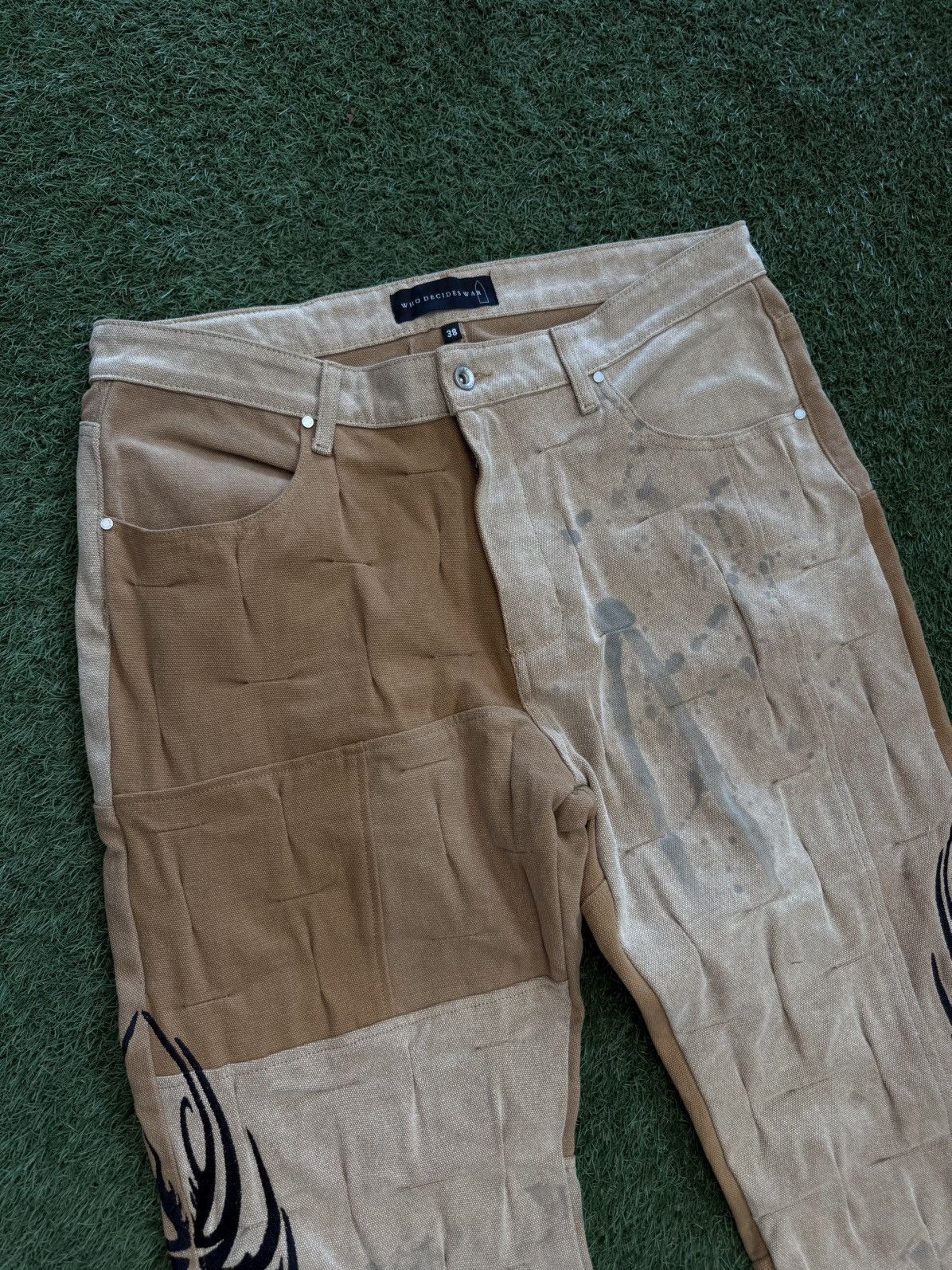 Who Decides War Who Decides War Denim Jeans Size 38 Pre Owned 🧼 Size US 38 / EU 54 - 6 Thumbnail