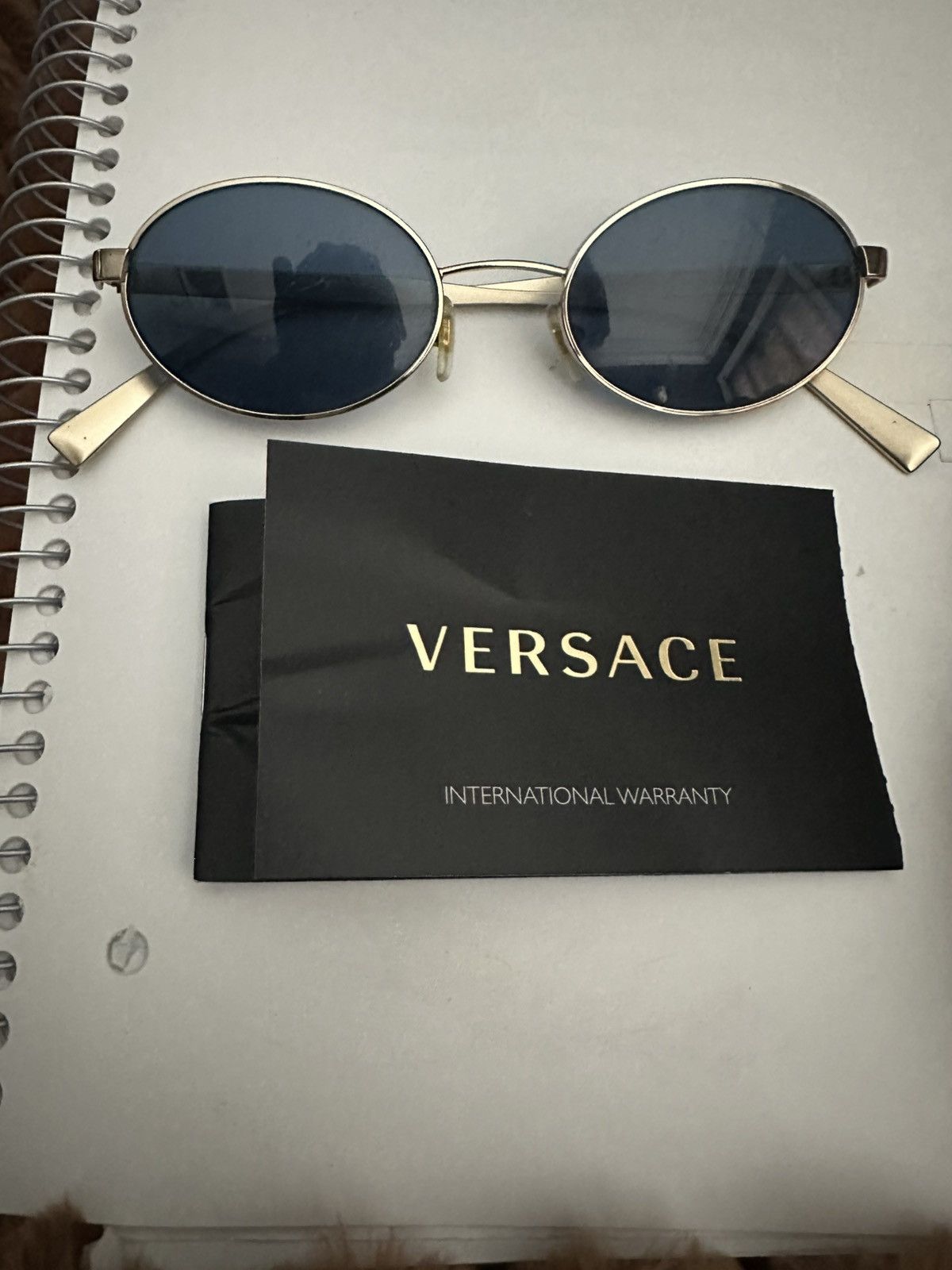 Versace Versace Oval Glasses Size ONE SIZE - 1 Thumbnail