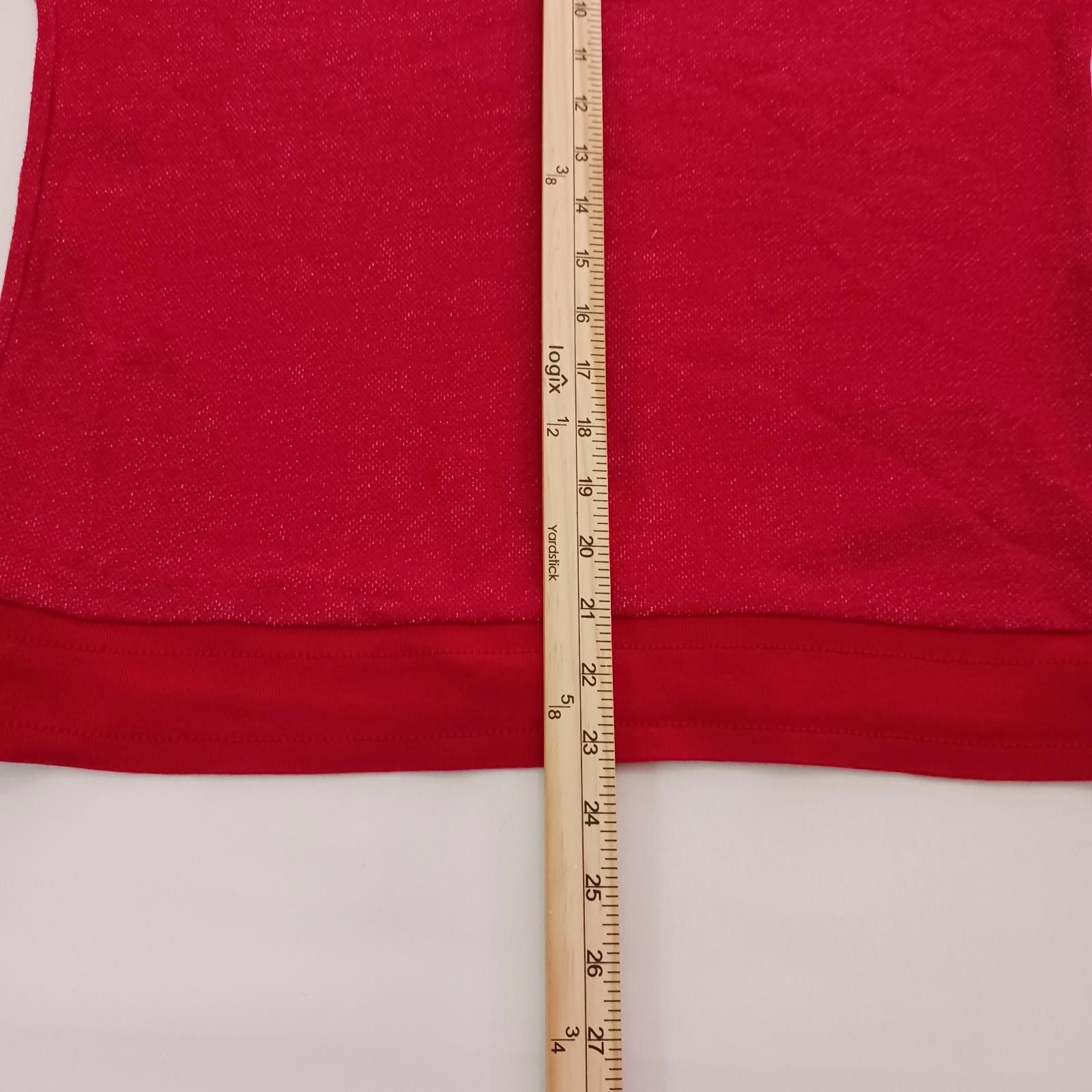 Polo Ralph Lauren LRL Lauren Jeans Ralph Lauren Women's M Red Sweater RN#41381 Size M / US 6-8 / IT 42-44 - 7 Thumbnail