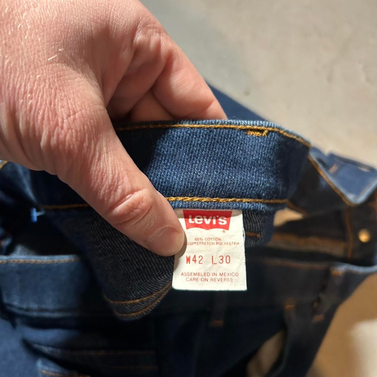 Levi's 80s blue levi jeans pants Size US 40 / EU 56 - 4 Thumbnail