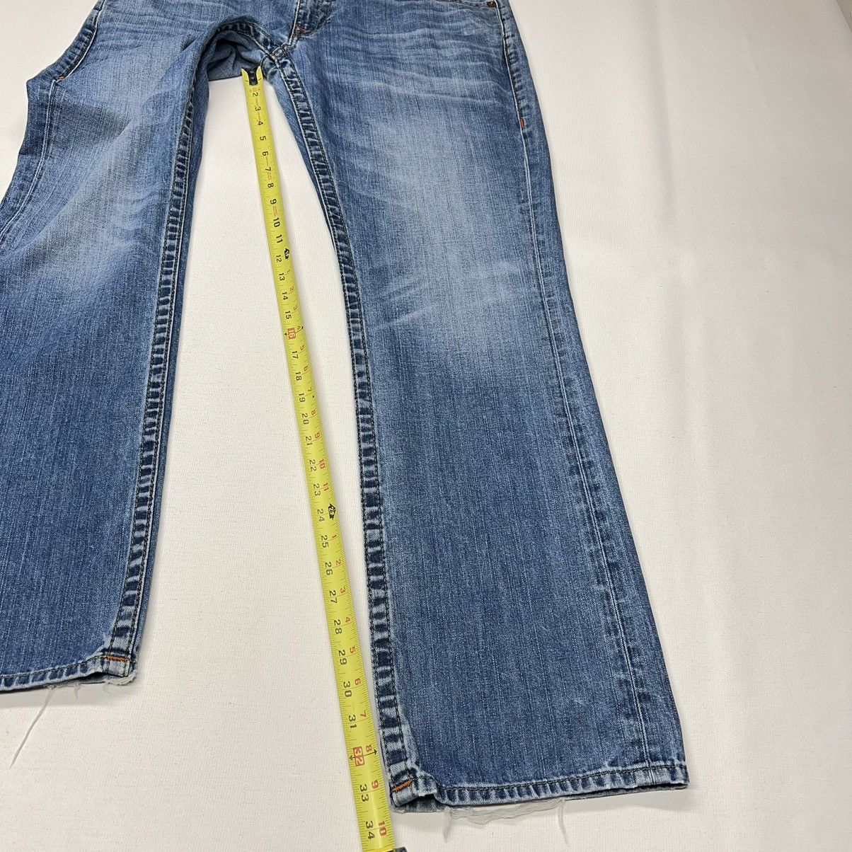 True Religion True Religion Jeans Blue Straight Flap Denim Ricky Washed Size US 36 / EU 52 - 19 Thumbnail