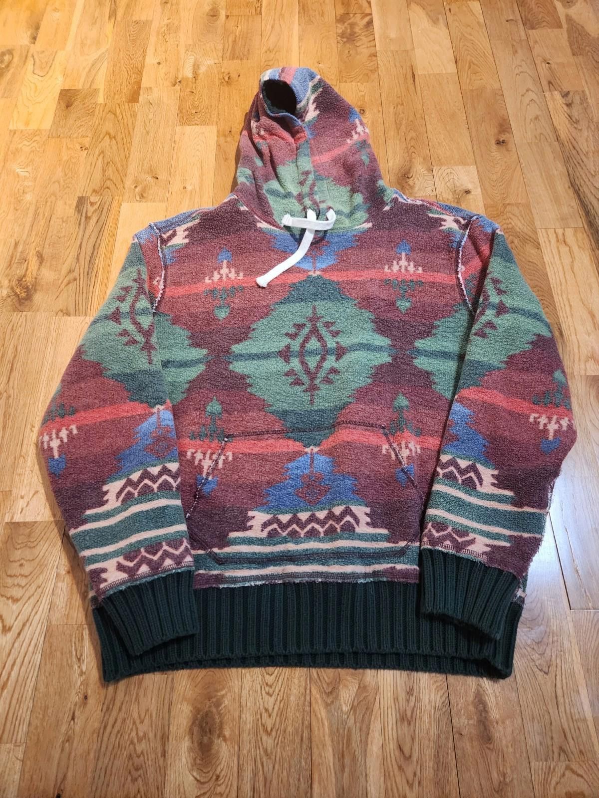 Polo Ralph Lauren RARE Polo Ralph Lauren Indian Aztec Hoodie Men's Large Size US L / EU 52-54 / 3 - 1 Thumbnail