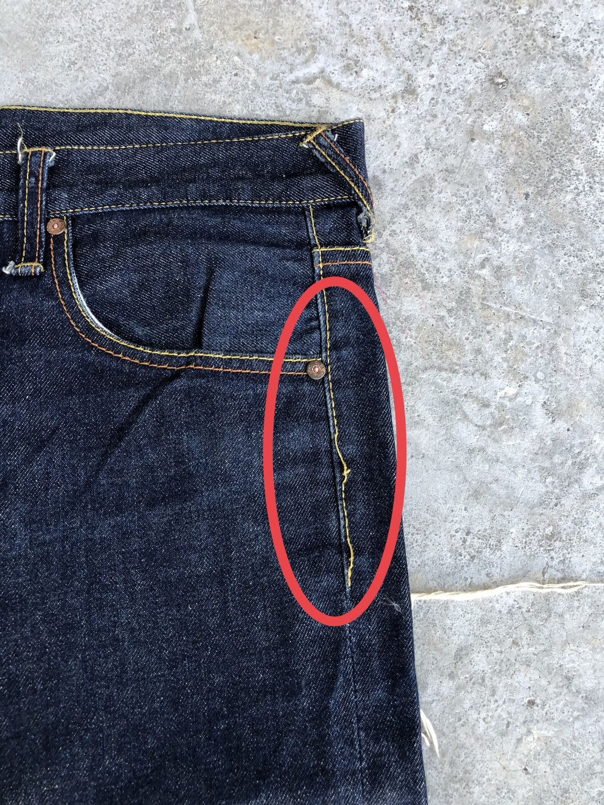 RMC Jeans Red Monkey Company Embroidered Jeans Distressed Jeans Size US 34 / EU 50 - 23 Thumbnail