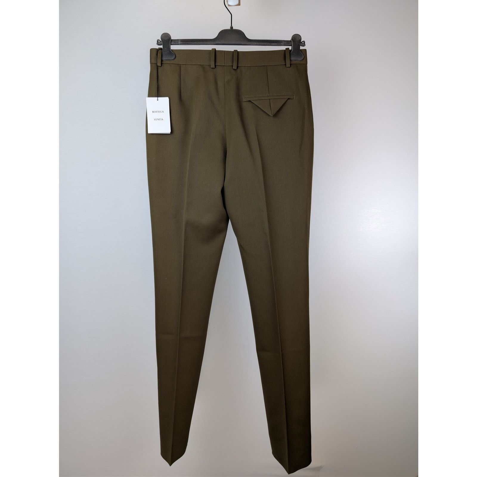 Bottega Veneta o1rshd1 Sartorial Grain de Poudre Trousers in Liana Size US 32 / EU 48 - 11 Thumbnail