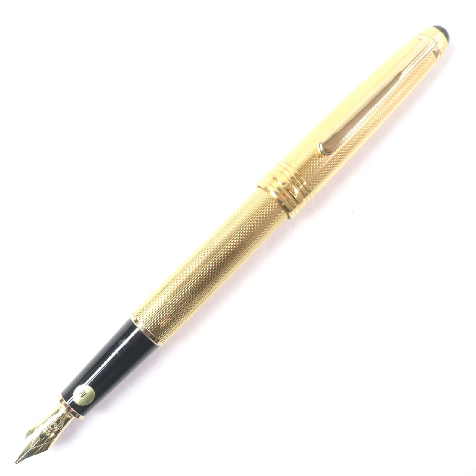 Montblanc Montblanc Montblanc Meisterstück Solitaire Au750 Fountain Pen Metal Pen Size ONE SIZE - 1 Thumbnail