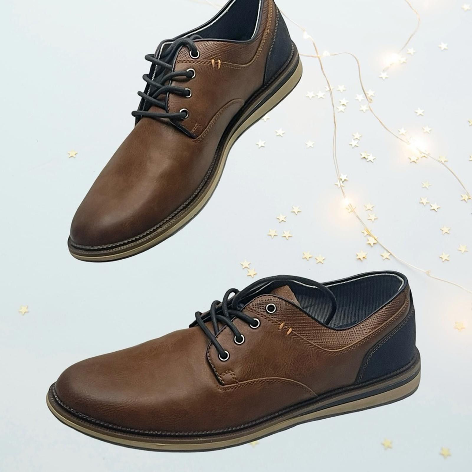 Sonoma Sonoma Brown and Black Oxfords in size 9.5 Size US 9.5 / EU 42-43 - 1 Thumbnail