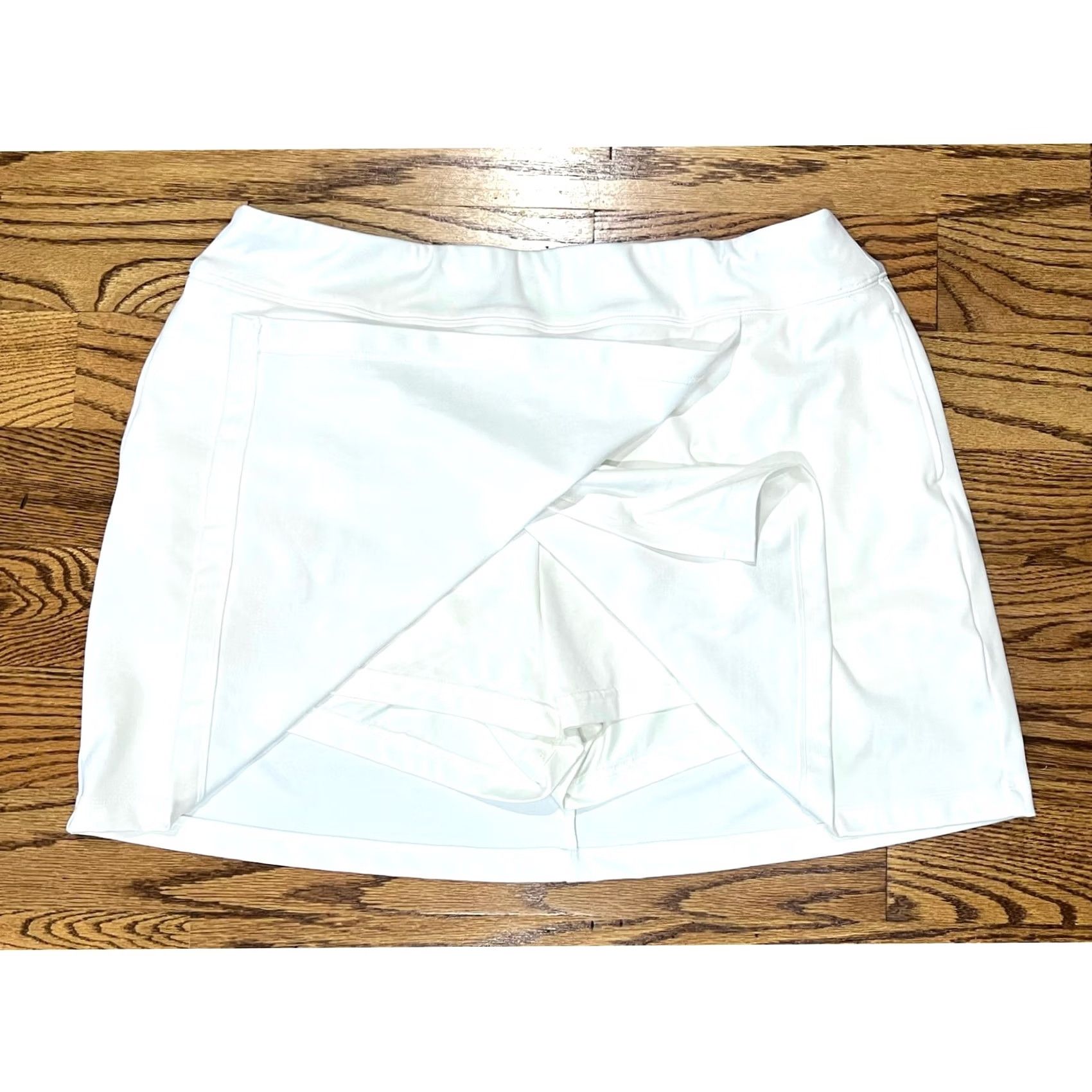 Vintage Lady Hagen White Skort with Pockets Golf Tennis Pickleball Women XL Skort Size 40" / US 18 - 2 Thumbnail