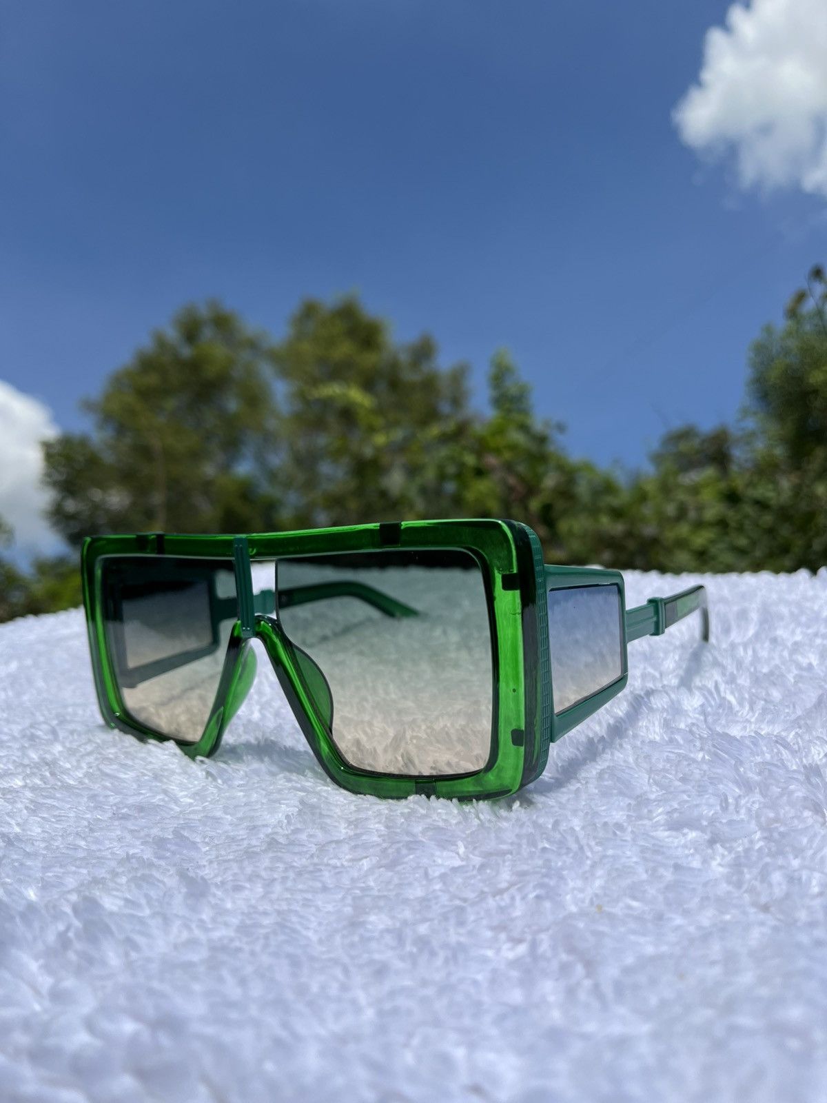 Other Punk Sunglasses Lens Rock Style Sun Glasses UV400 Size ONE SIZE - 2 Thumbnail